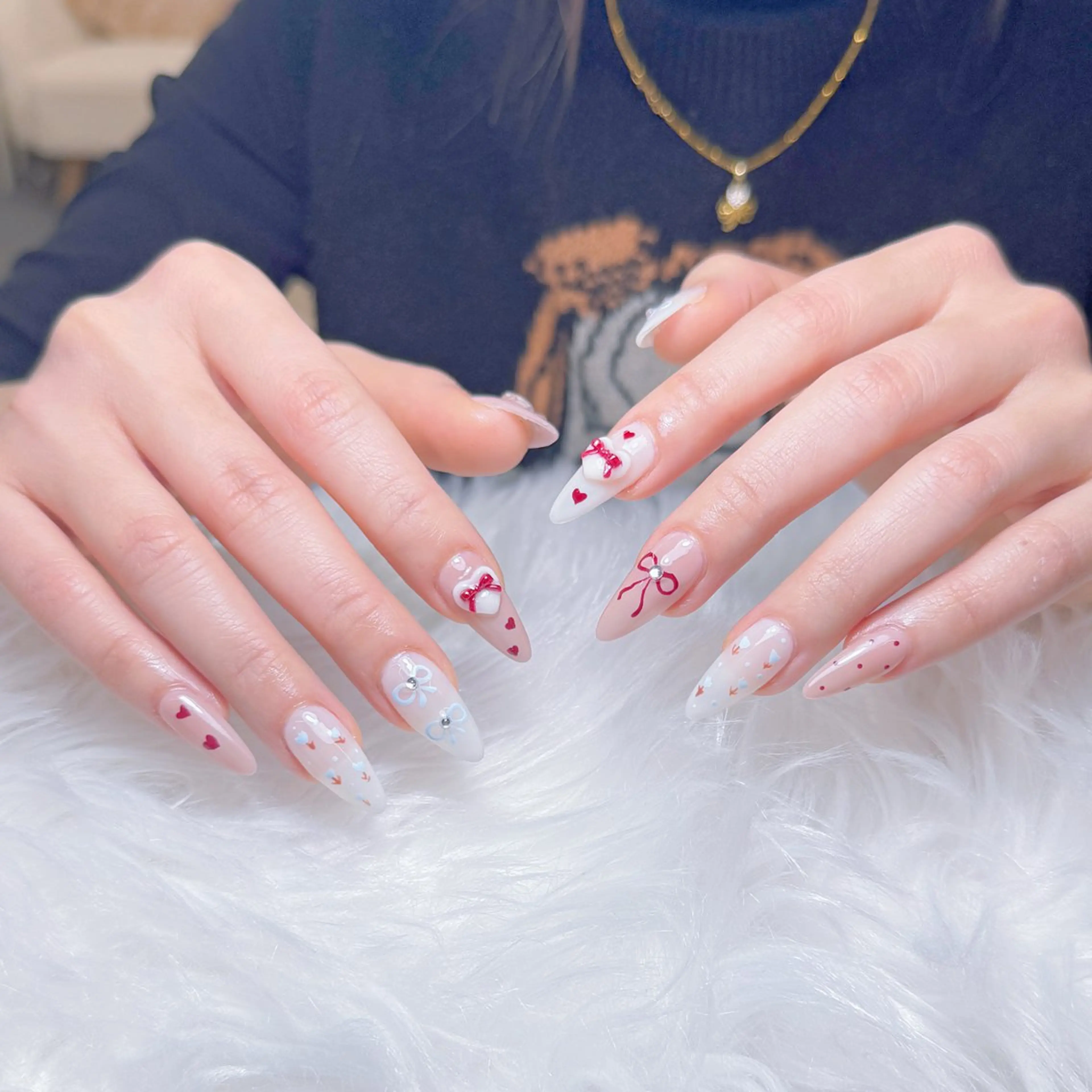 ネイル 韓国ネイル 持ち込み ニュアンスネイル ワンホンネイル ハンドネイル Mio Nailのネイルデザイン