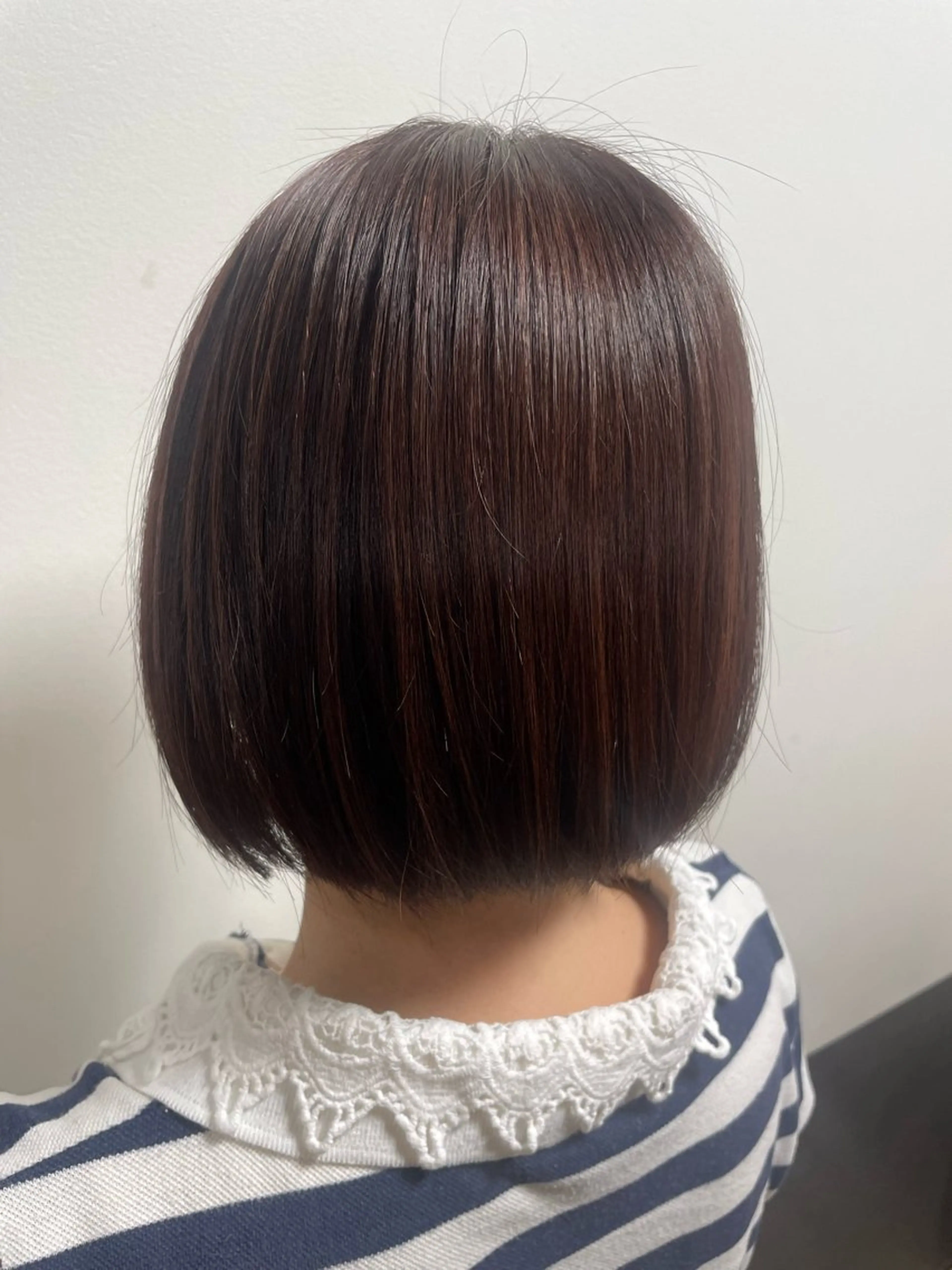 カラー ブラウンカラー ピンクカラー 黒島優香🦋 /縮毛矯正/髪質改善のヘアスタイル