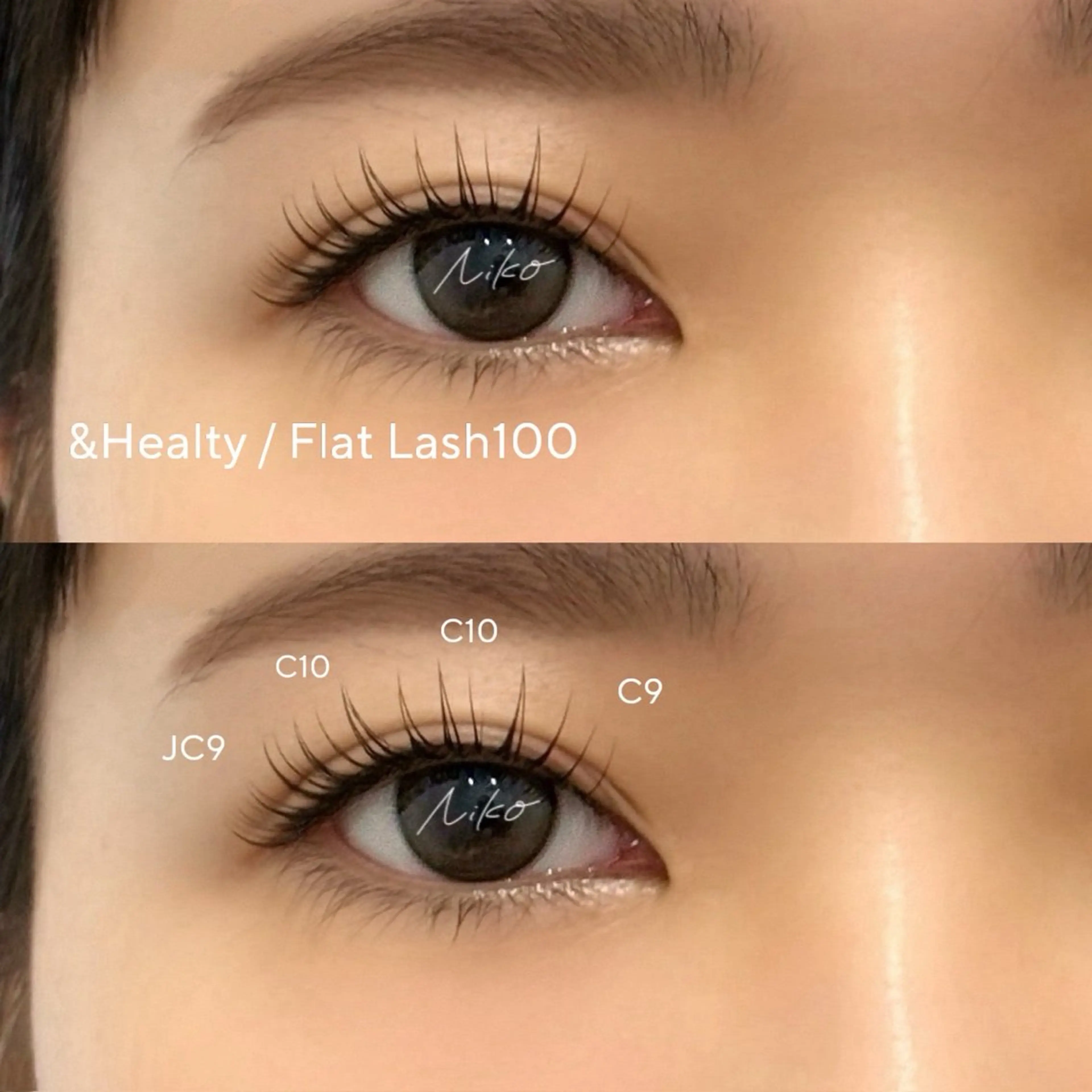 💓1/12限定💓【&healthy】-オフ込み-フラット100+まつ毛パーマ(条件クリアで￥6900)の写真