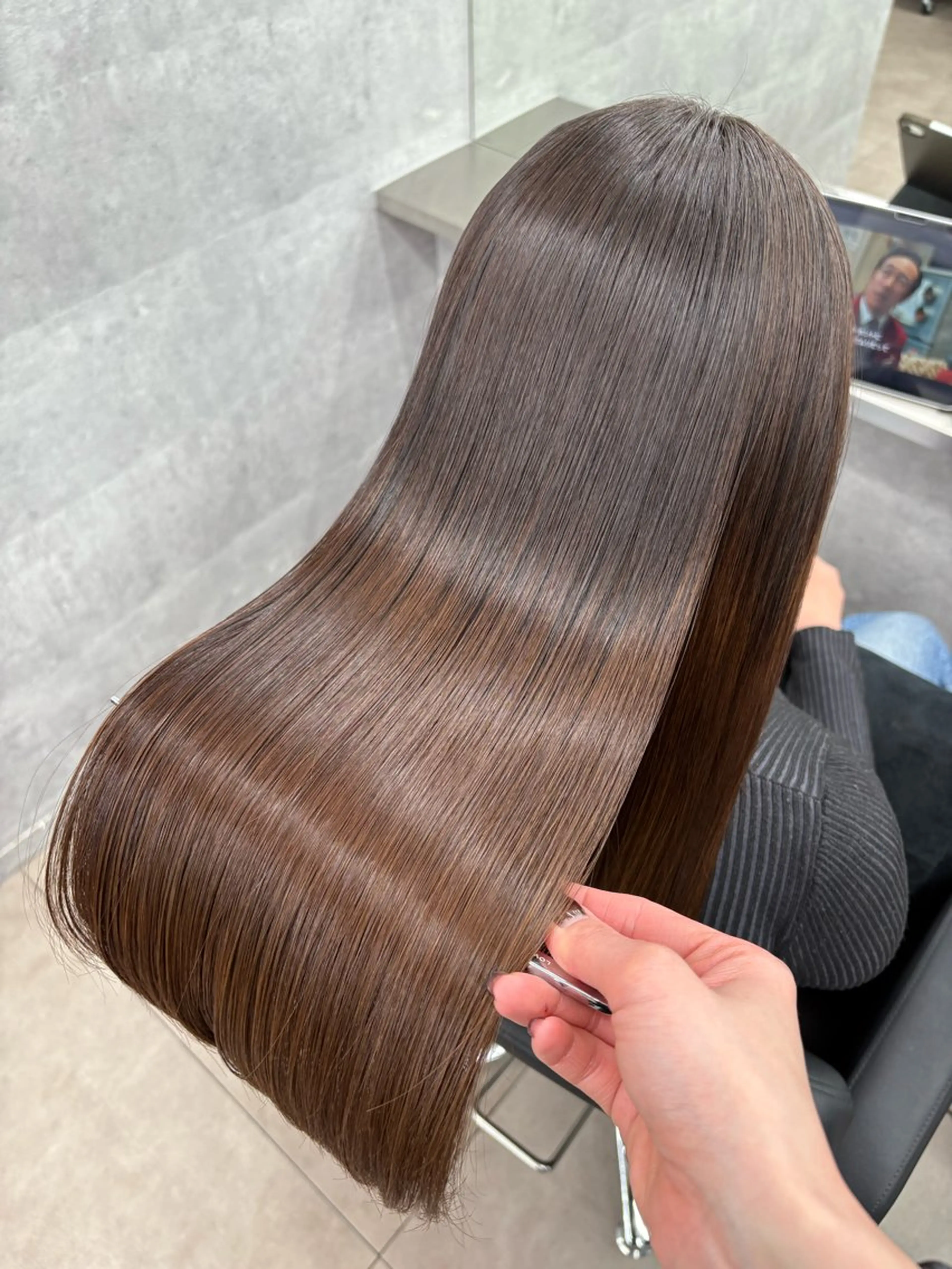 ロング 髪質改善/韓国 ﾚｲﾔｰ/店長/原島のヘアスタイル