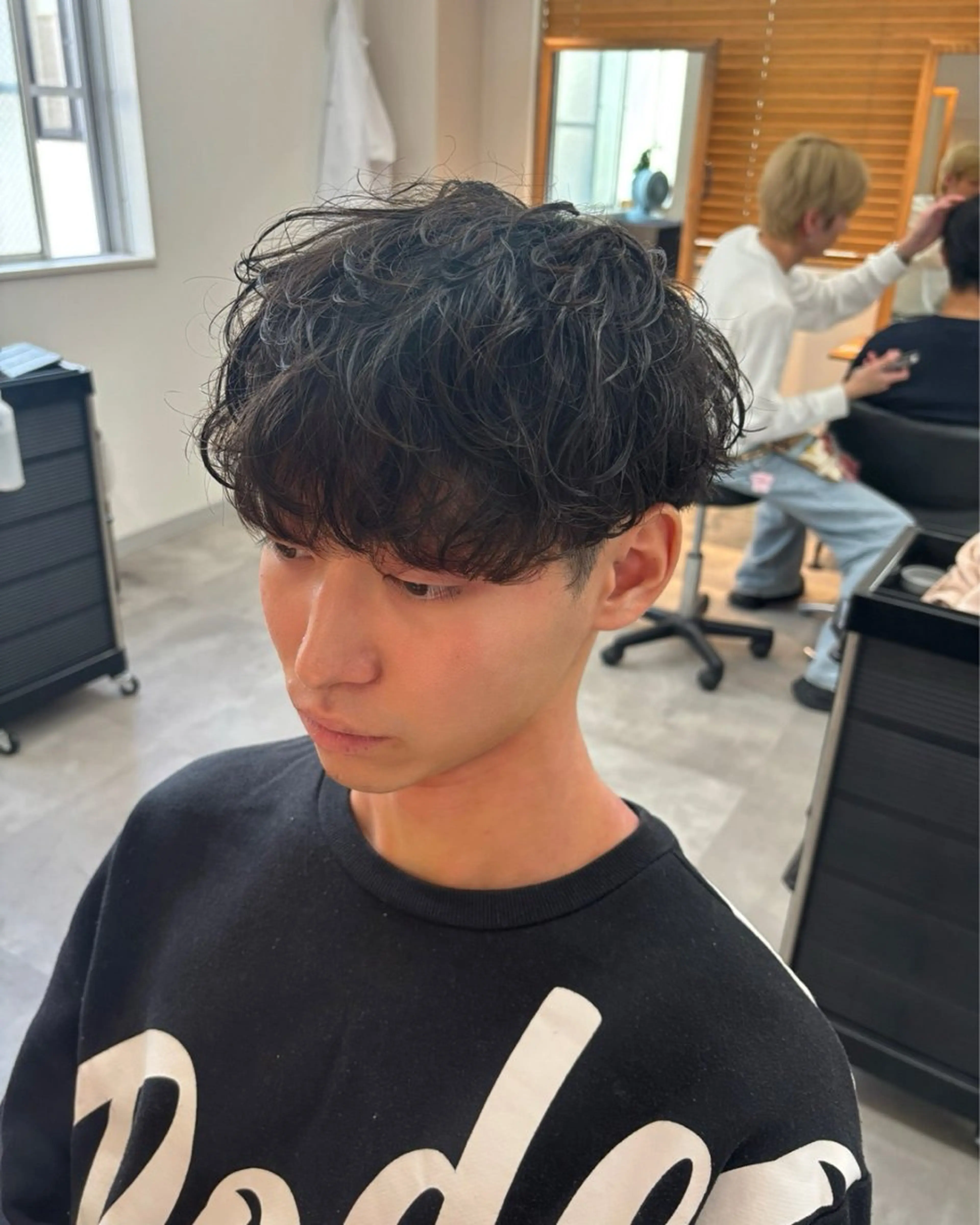 パーマ メンズ マッシュ メンズパーマ カット パーマ トリートメント 男の理想を叶える🔥 メンズパーマ特化｜関のヘアスタイル