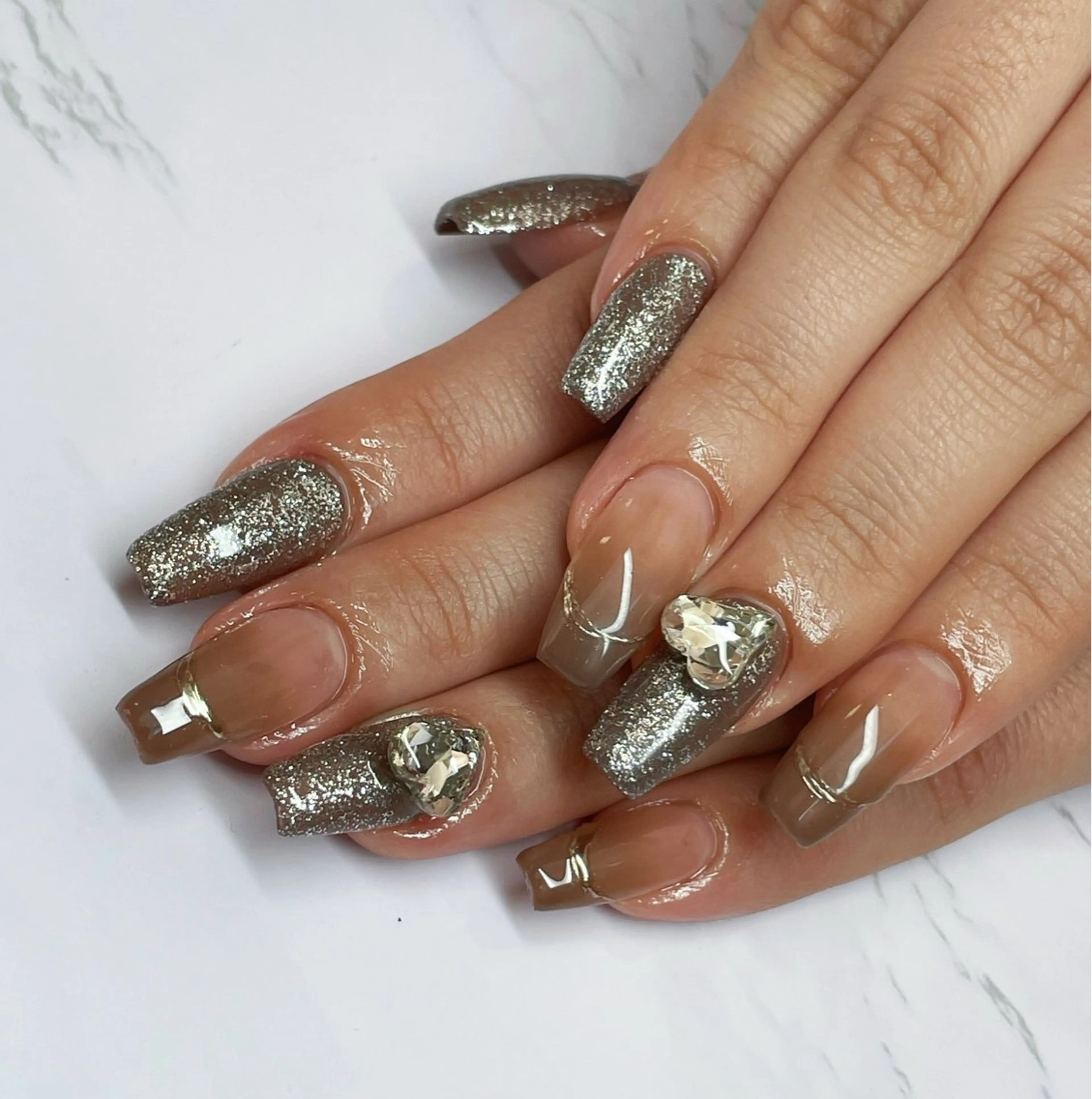 ネイル 持ち込み ハンドネイル S♡NAIL所属・S.NAIL Suuのネイルデザイン