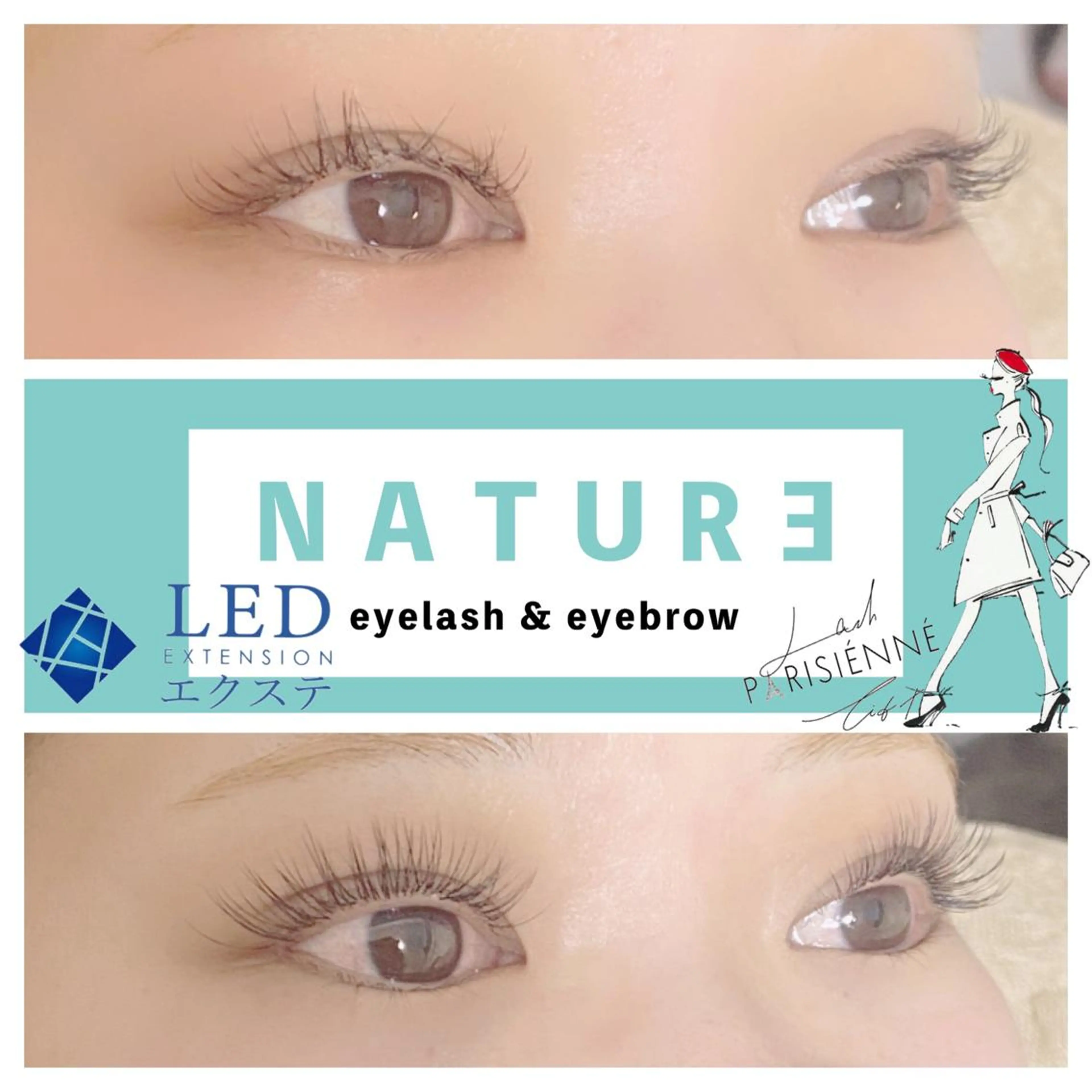 マツエク・マツパ NATURE MIYUのマツエク・マツパデザイン