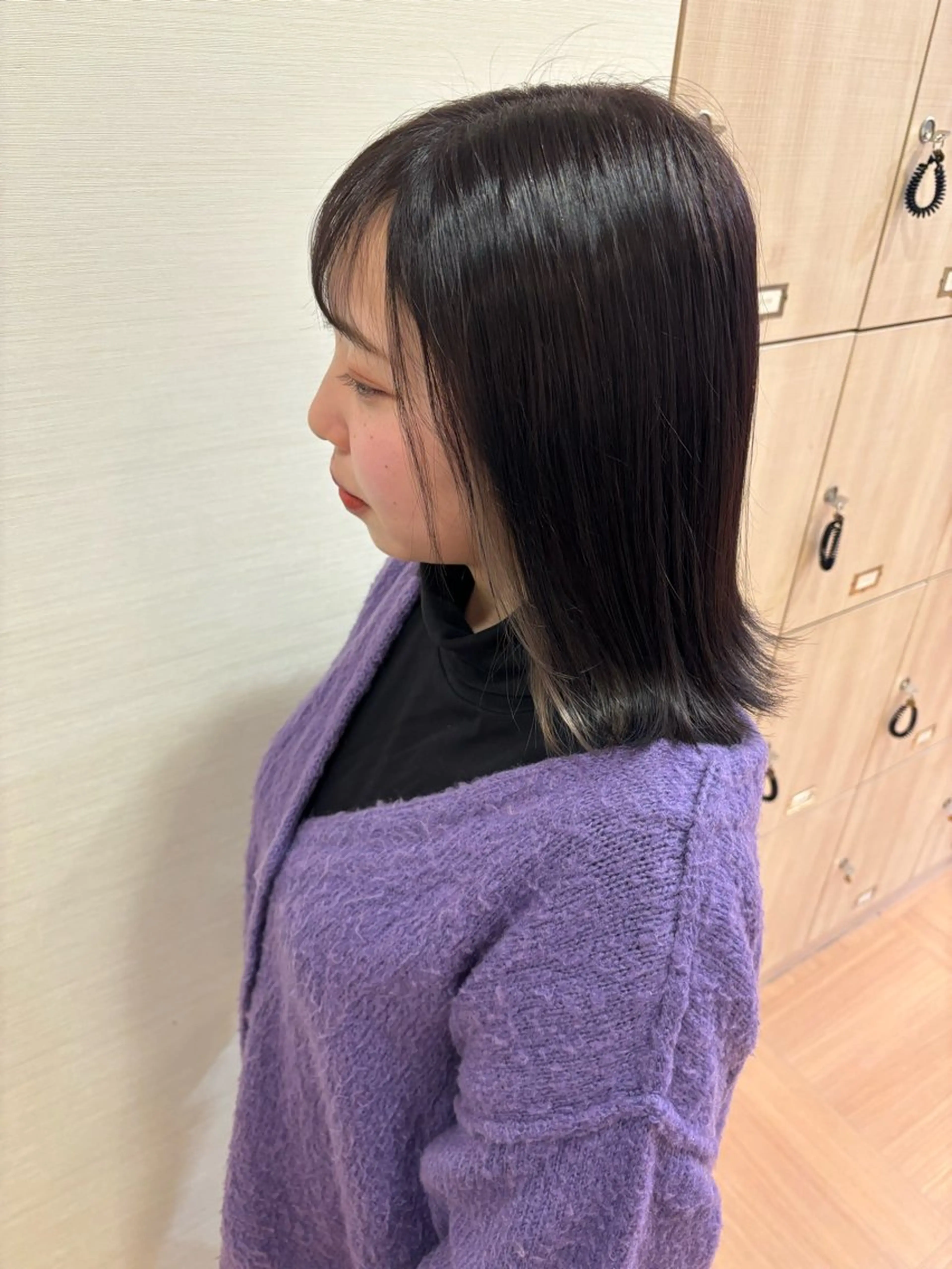 ミディアム カラー 【PDfino大通】 サクラ.のヘアスタイル