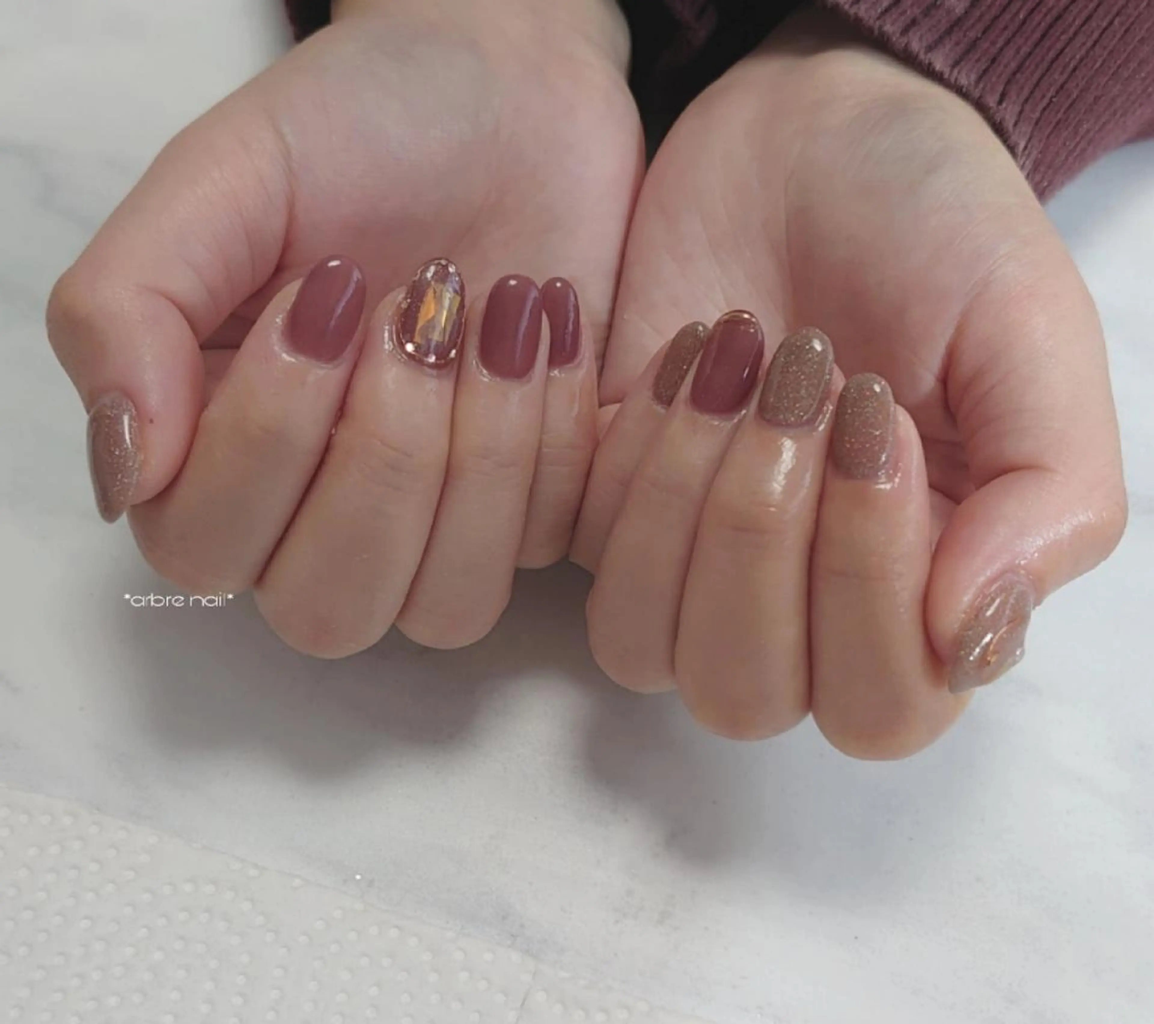 ネイル ＊arbre nail＊.アーブルネイル所属・✯.。 arbre  nail 。✯.のネイルデザイン