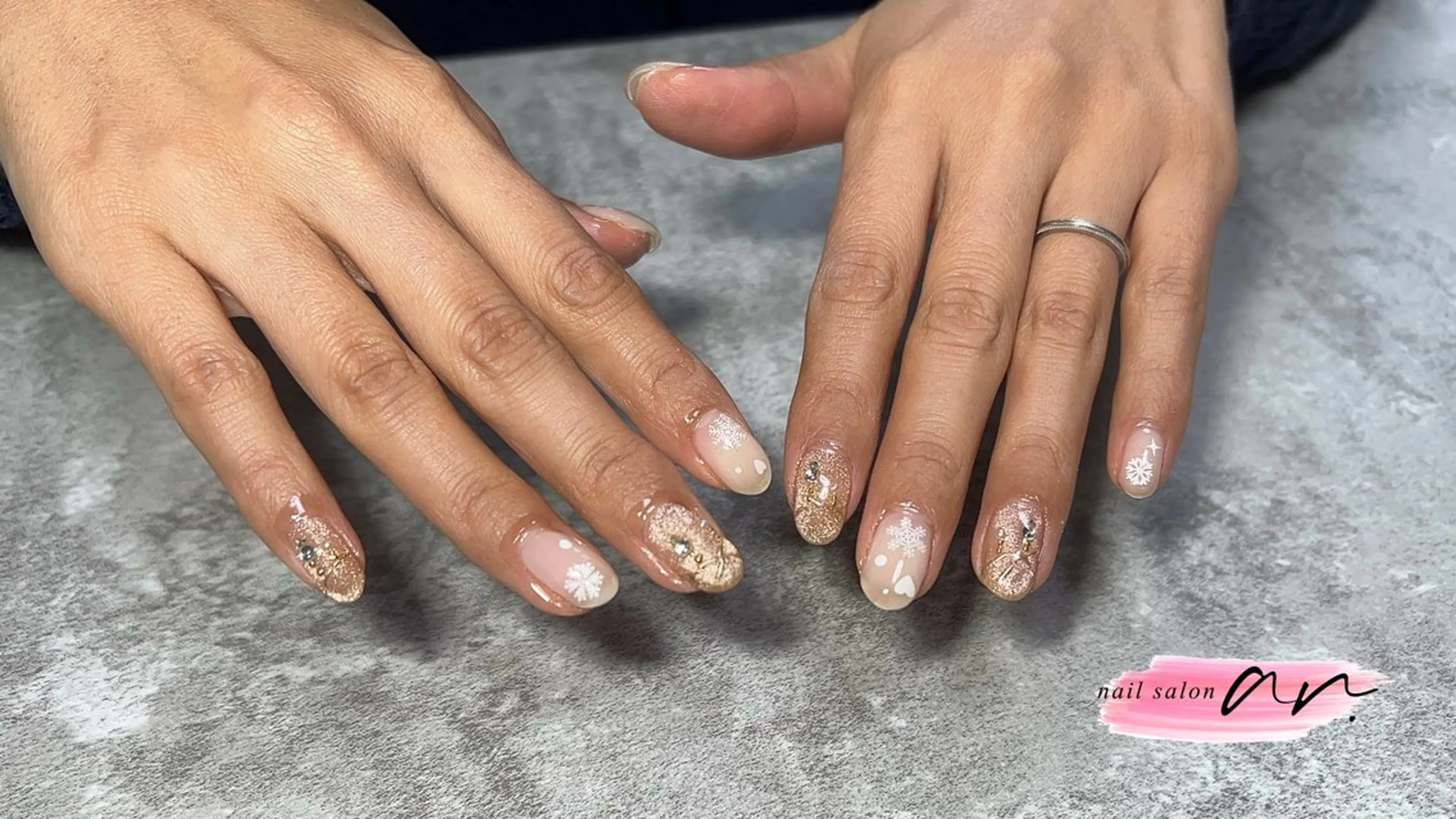 ネイル 持ち込み nailsalon ar.のネイルデザイン