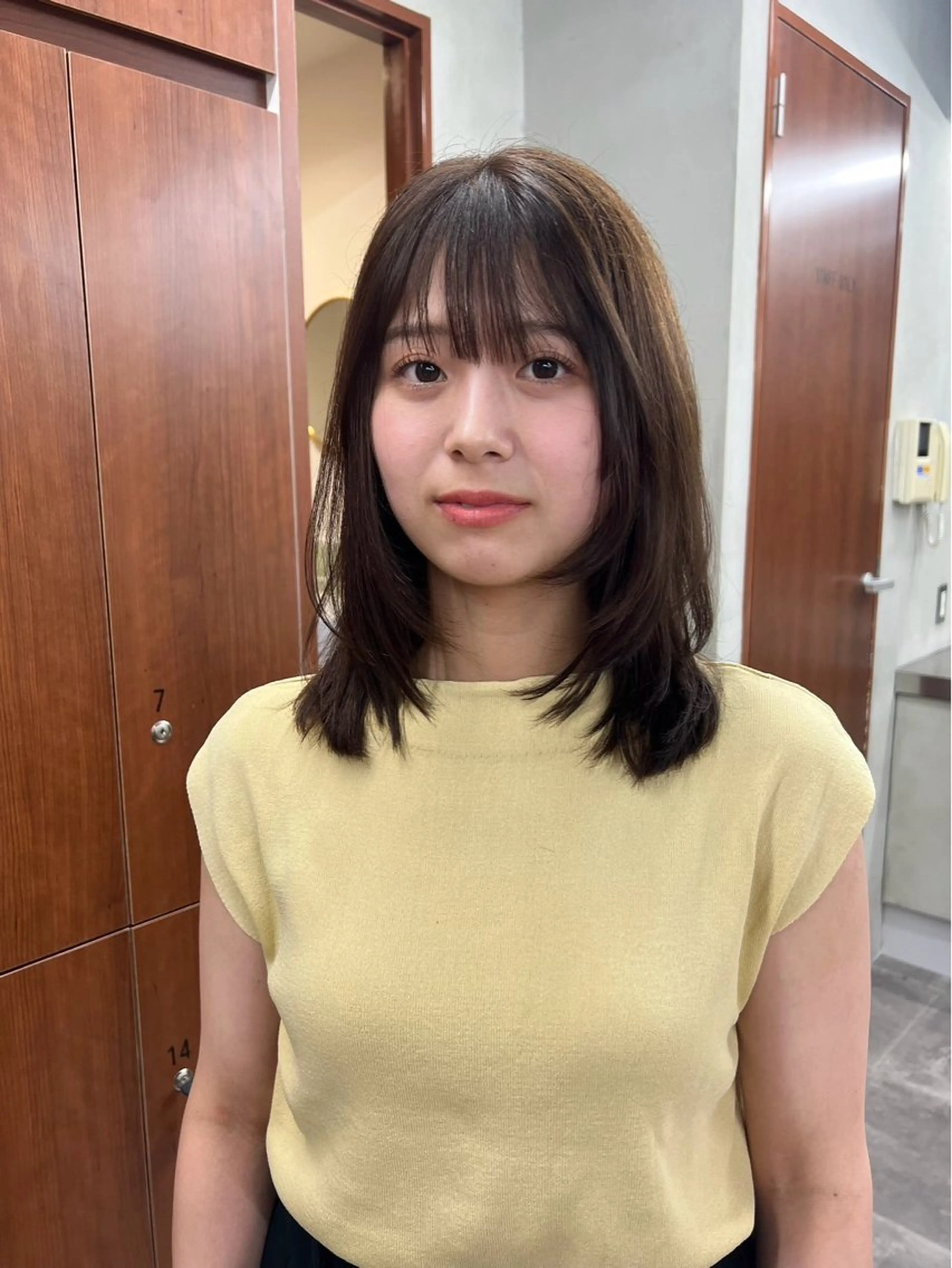 セミロング カラー カット ヘアカラー 🌷横浜/レディ ース/ さくら🌷のヘアスタイル