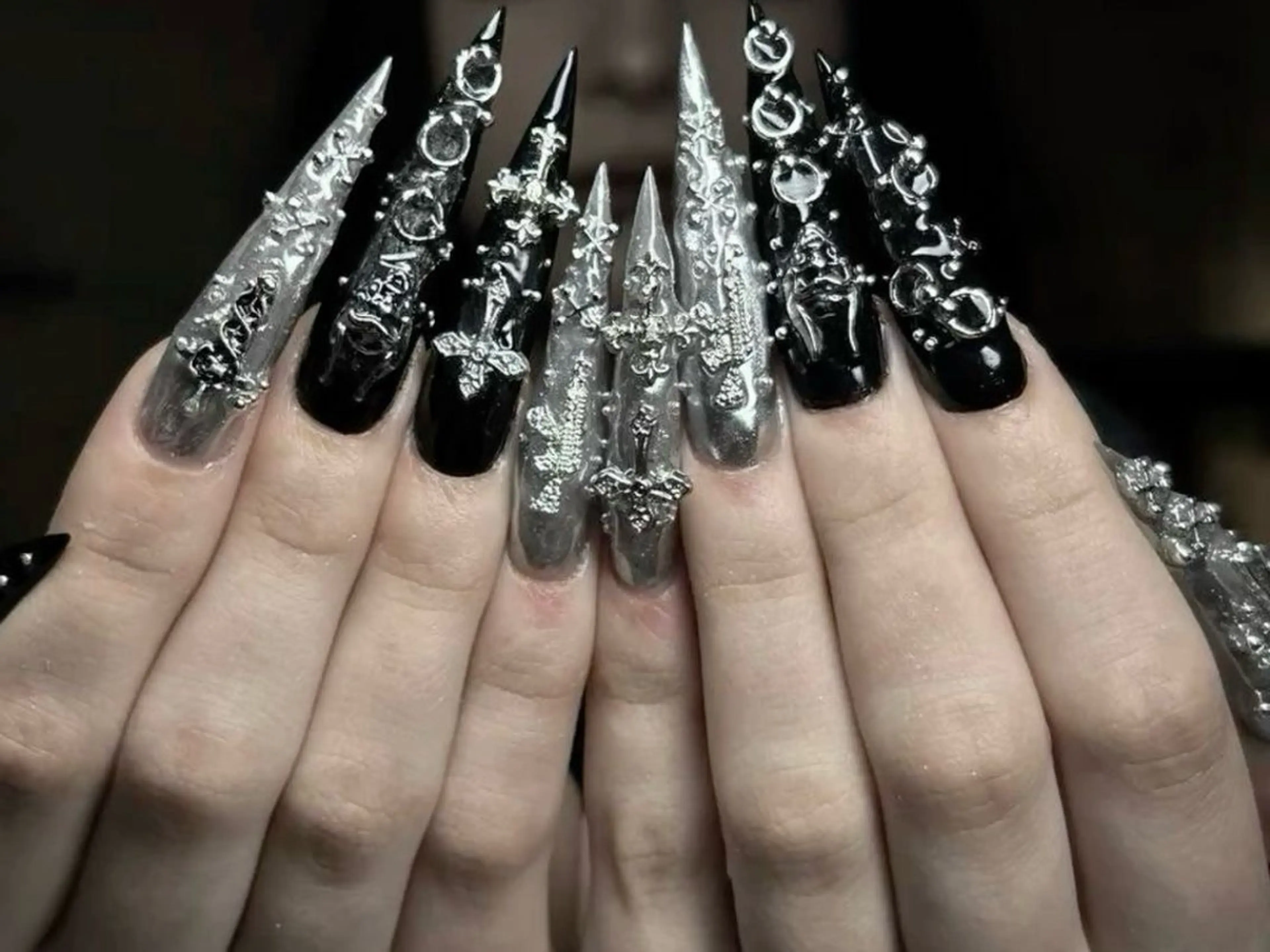 カラー グラデーションカラー ハンドネイル 高橋 真央のネイルデザイン