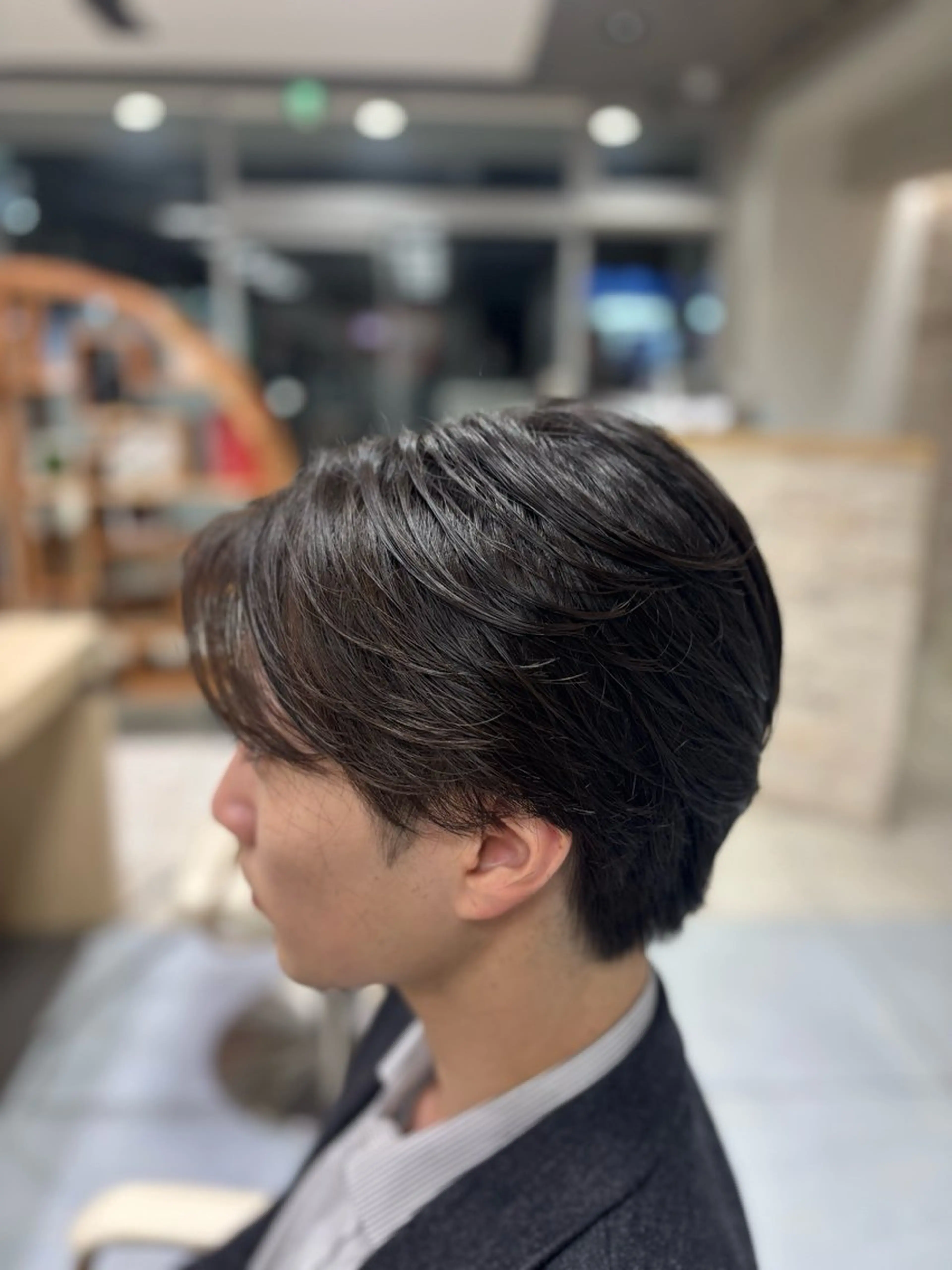 ショート パーマ メンズ カット パーマ メンズ特化韓国風 パーマスタイル/りんのヘアスタイル