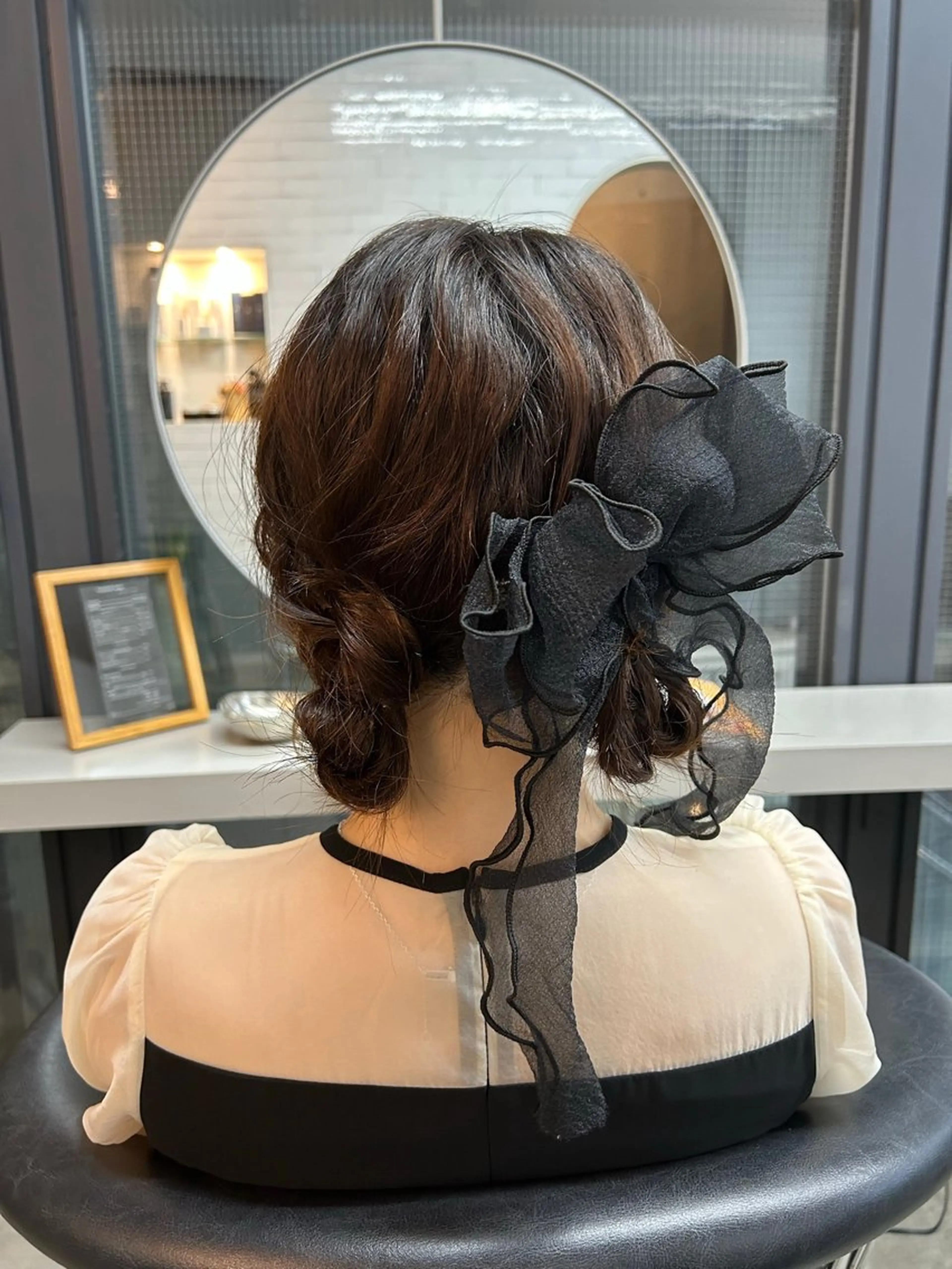 ミディアム お団子ヘア 着付け やすだ しおりのその他イメージ