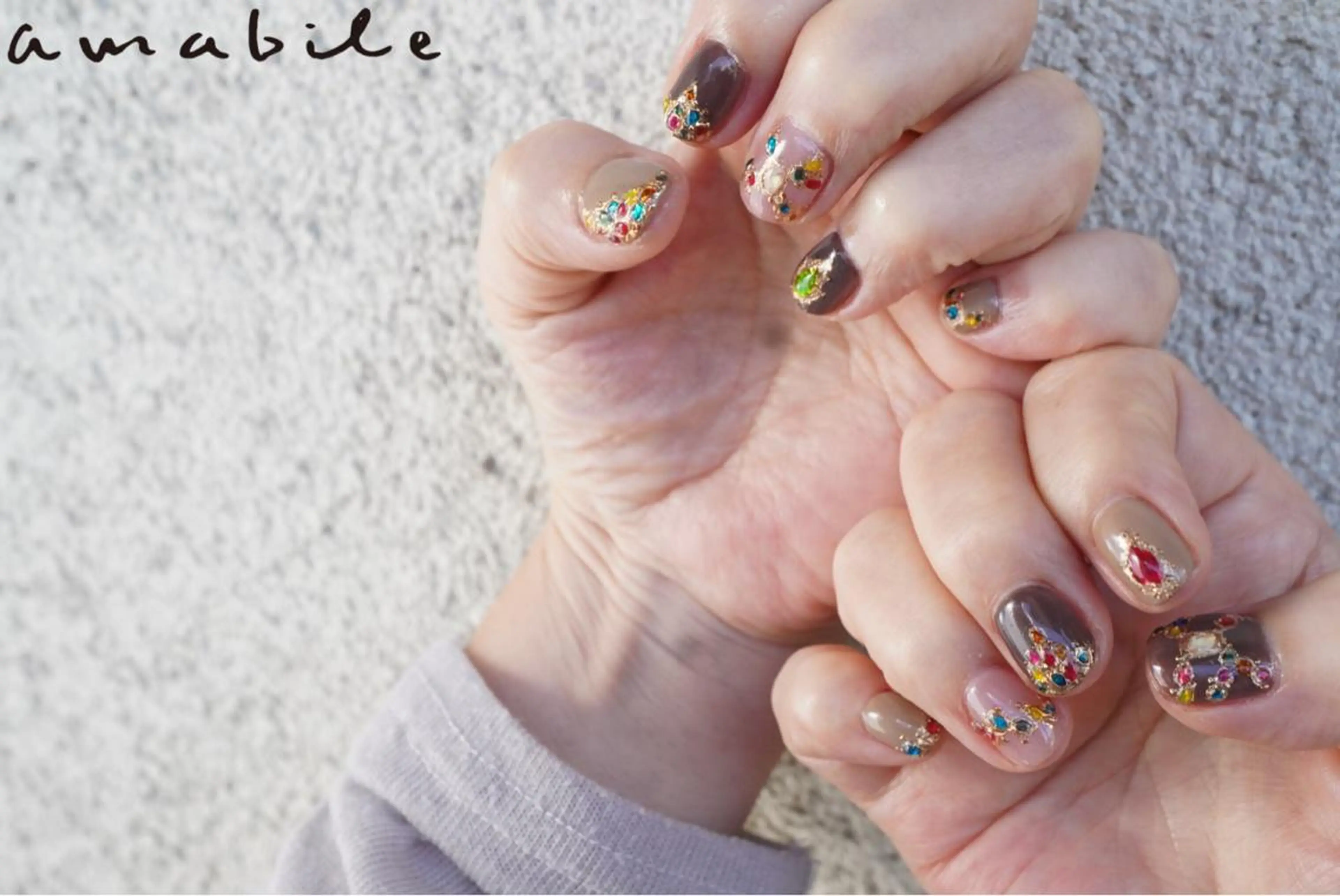 ネイル amabile nailのネイルデザイン