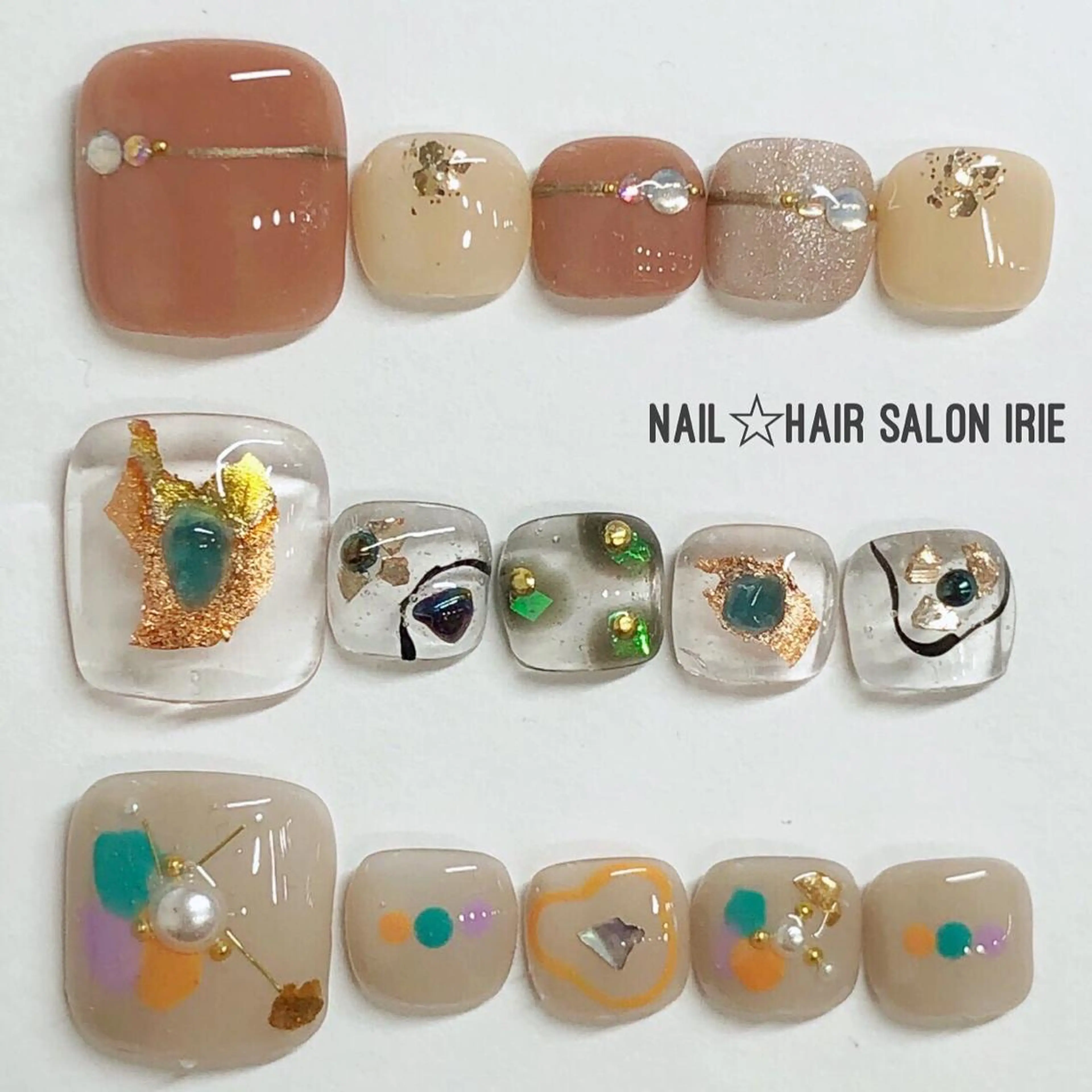 ネイル ハンドネイル Hair salon Irie所属・與儀 知佳のネイルデザイン