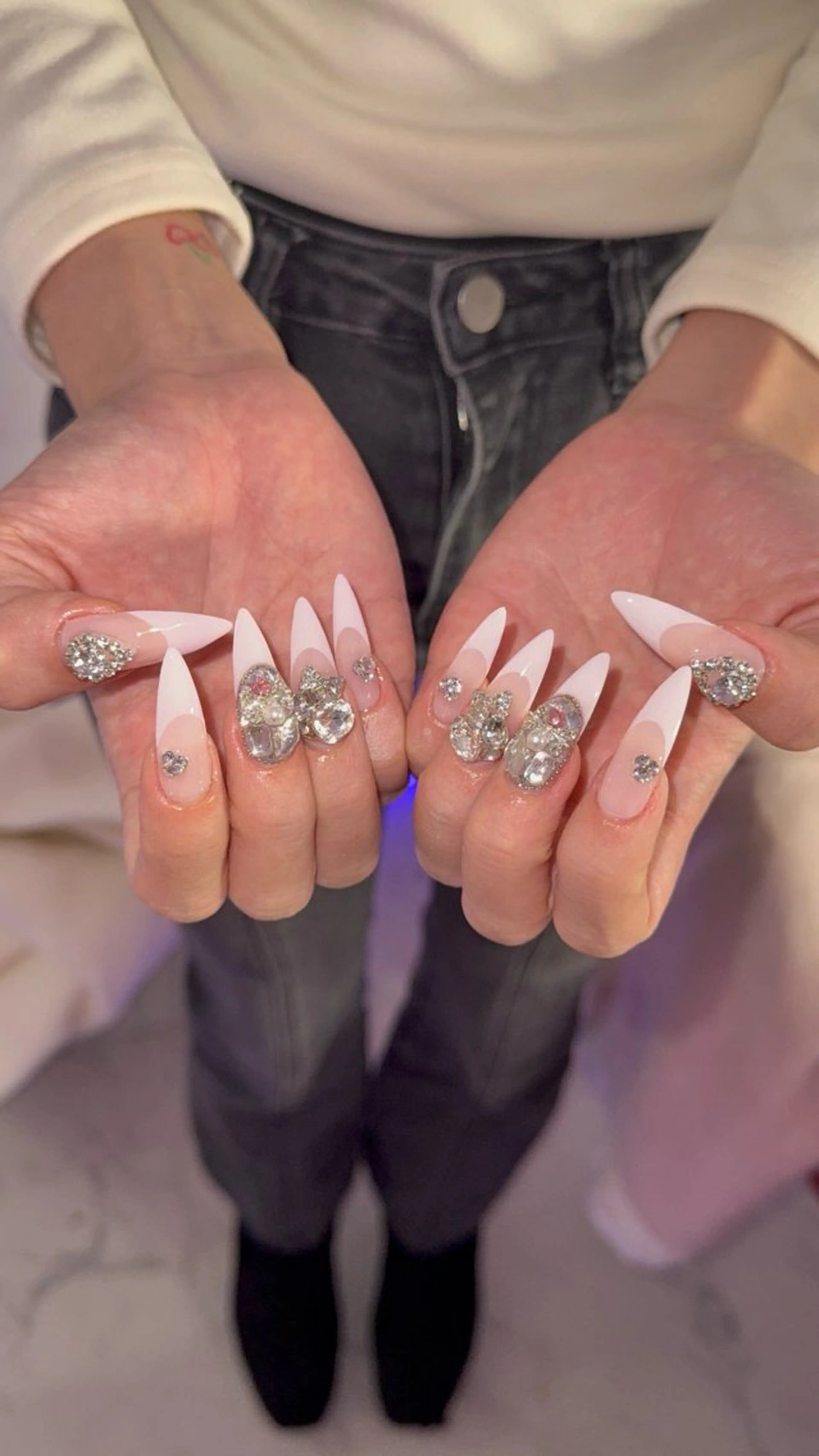 【🩷オフなしの方限定🩷】長さだし10本➕持ち込みデザイン💅🏻✨※現金のみの写真