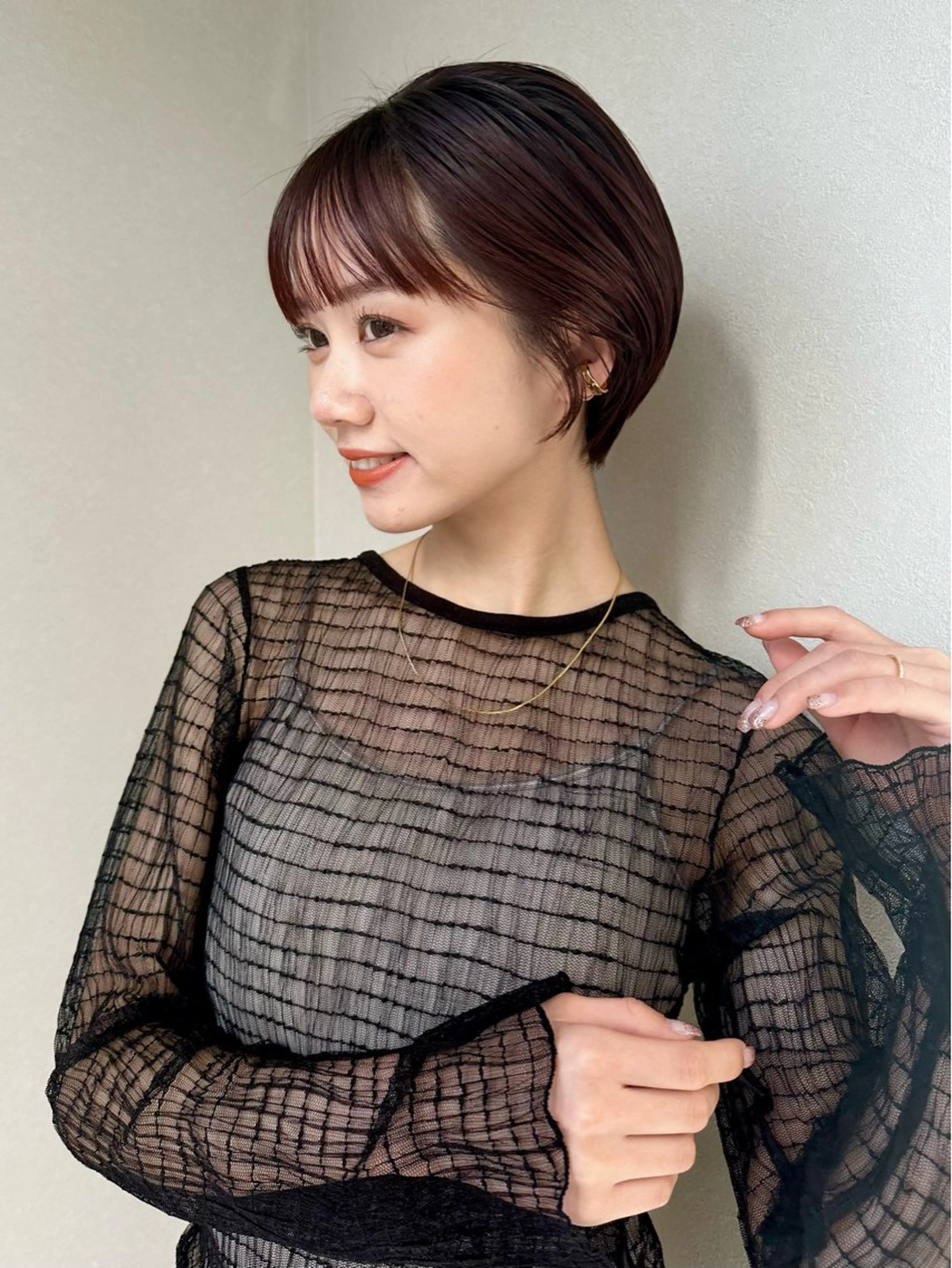 ショート カラー ショートヘア 👑ショート/ボブ /銀座/ニシオカ👑のヘアスタイル