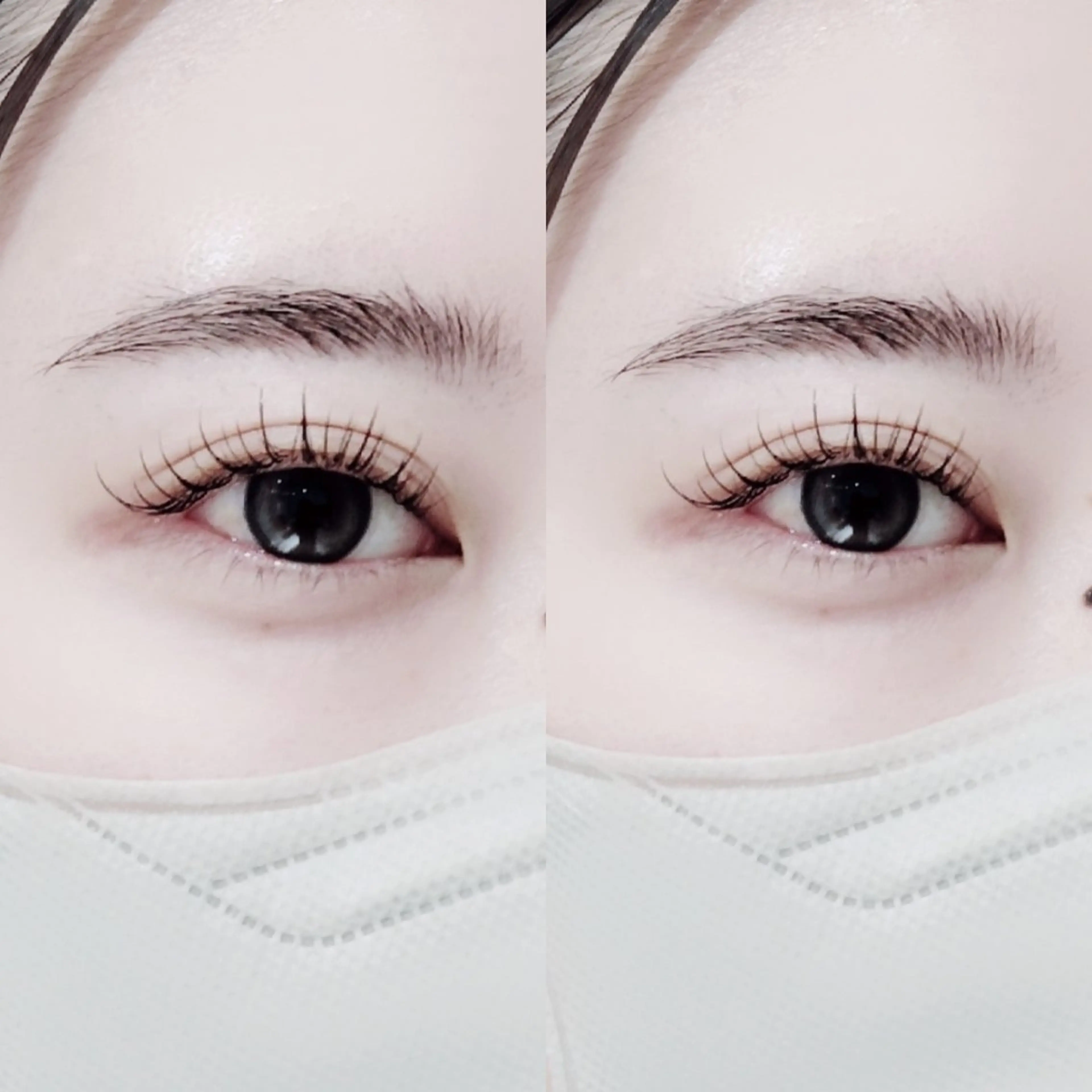 マツエク・マツパ バインドロック 束感まつ毛 カラーマツエク フラットラッシュ 韓国風マツエク マツエク オーダーメイドまつげ ＆まゆげ.RIKAのマツエク・マツパデザイン