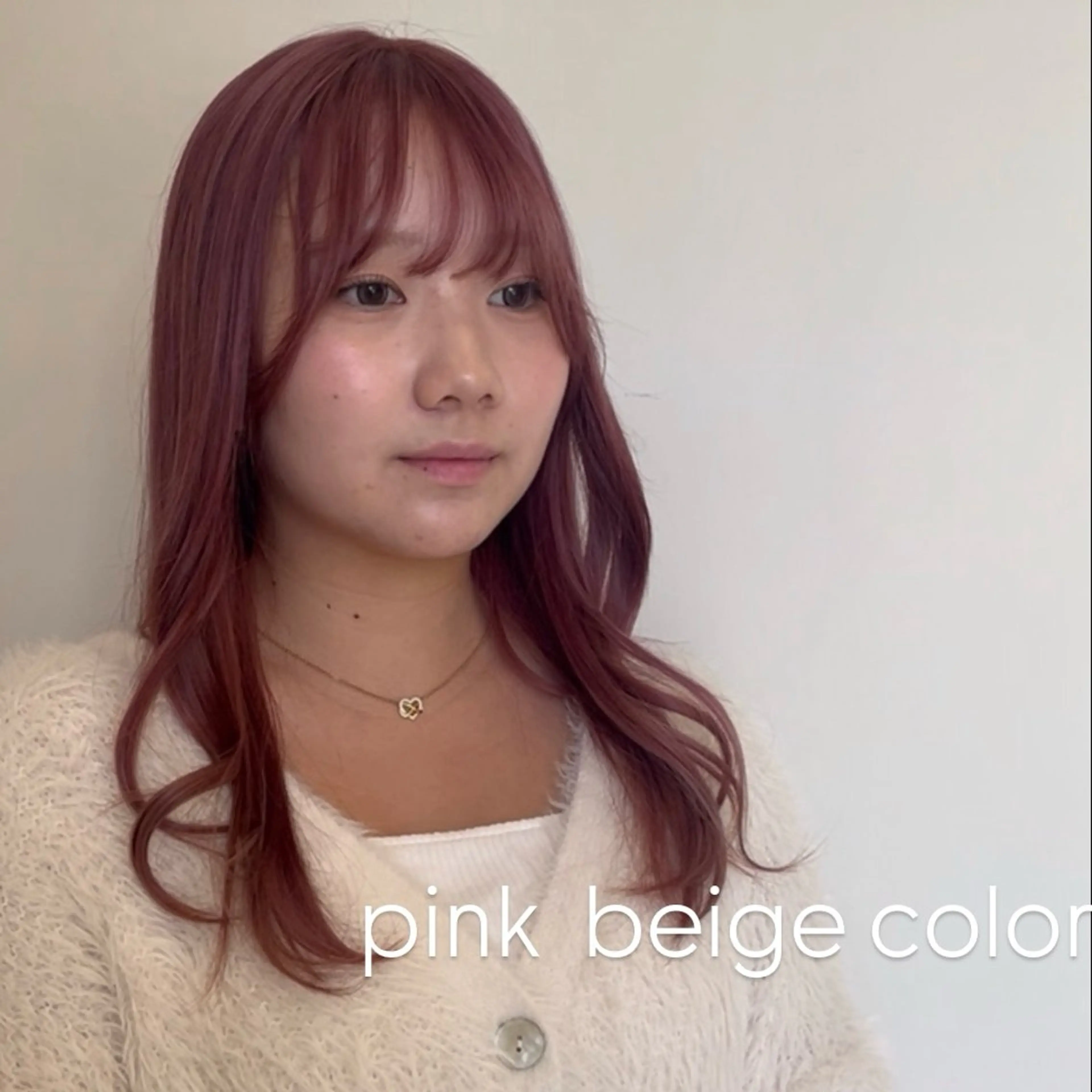 ロング カラー ヘアカラー 似合わせカット暖色 カラーhiyonaのヘアスタイル