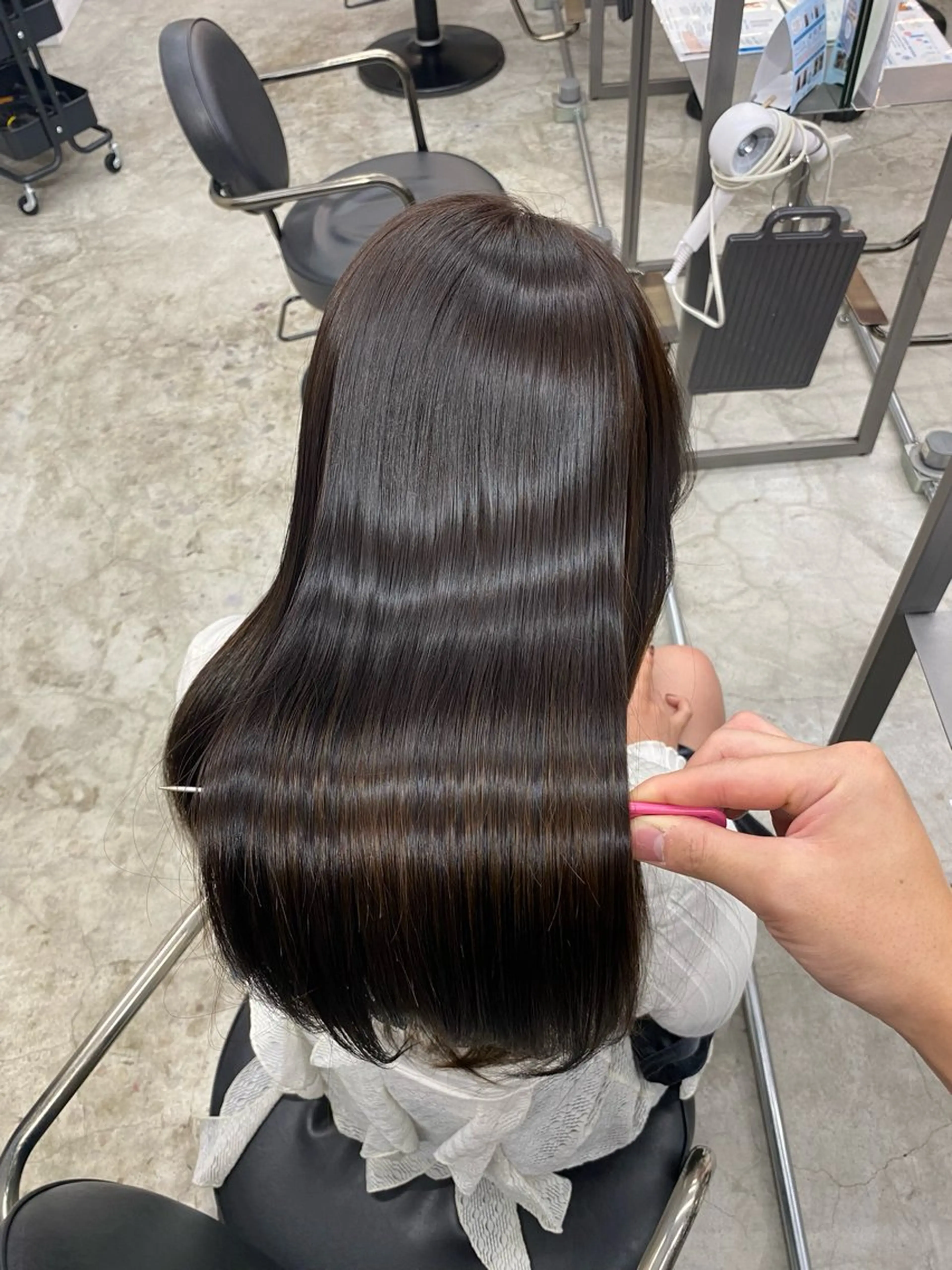 ホリスティックカラー＋キラスイ・マーブ＋資生堂サブリミックトリートメント￥1650✨🤍の写真