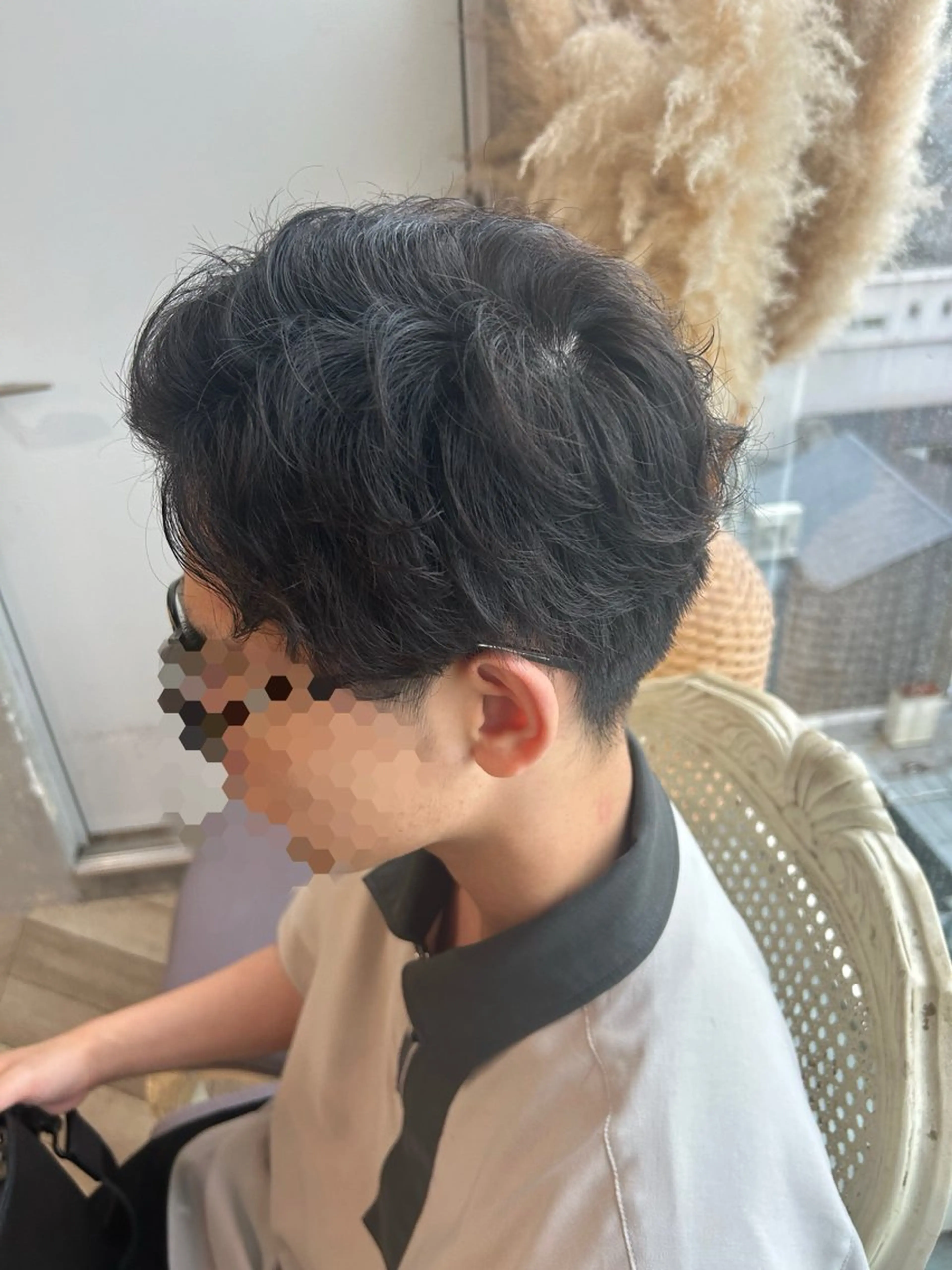 パーマ メンズ メンズパーマ ANGELICA難波 yu-naのヘアスタイル