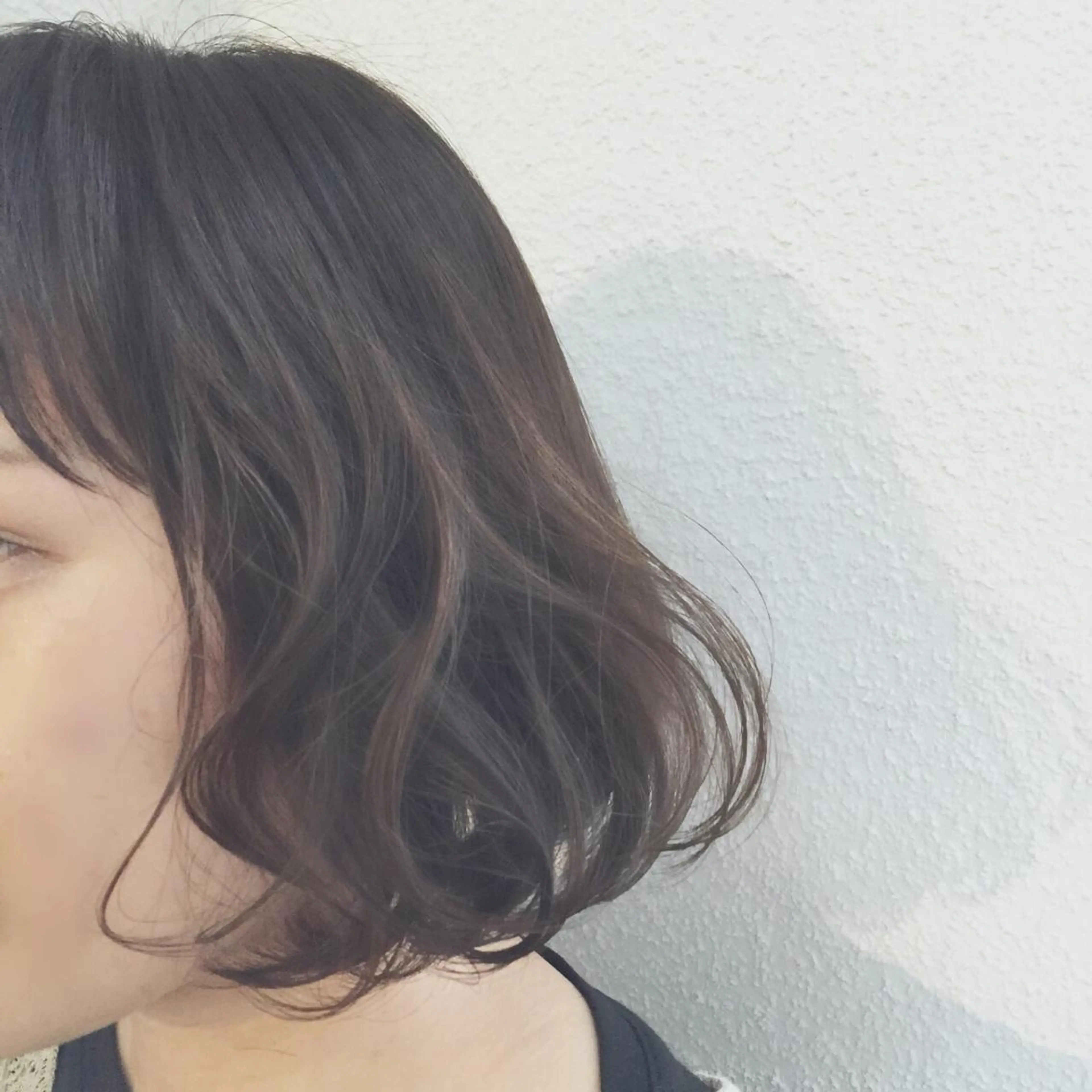 ミディアム カラー アッシュ ハイライトカラー ボブ ハイライト カット ヘアカラー ヘッドスパ 小木曽智美 /ボブ/ショートのヘアスタイル