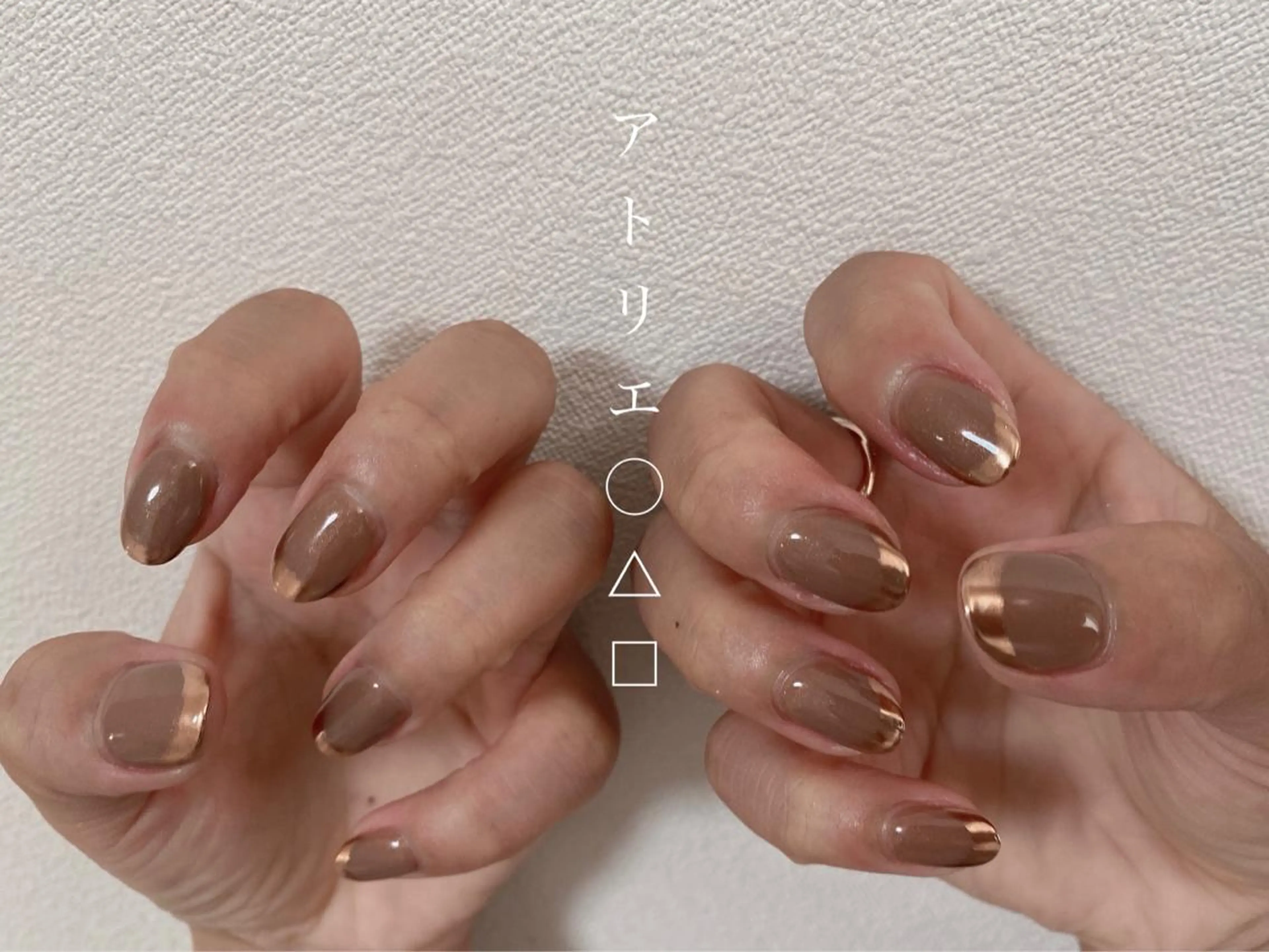 ネイル ハンドネイル アトリエ ○△□のネイルデザイン