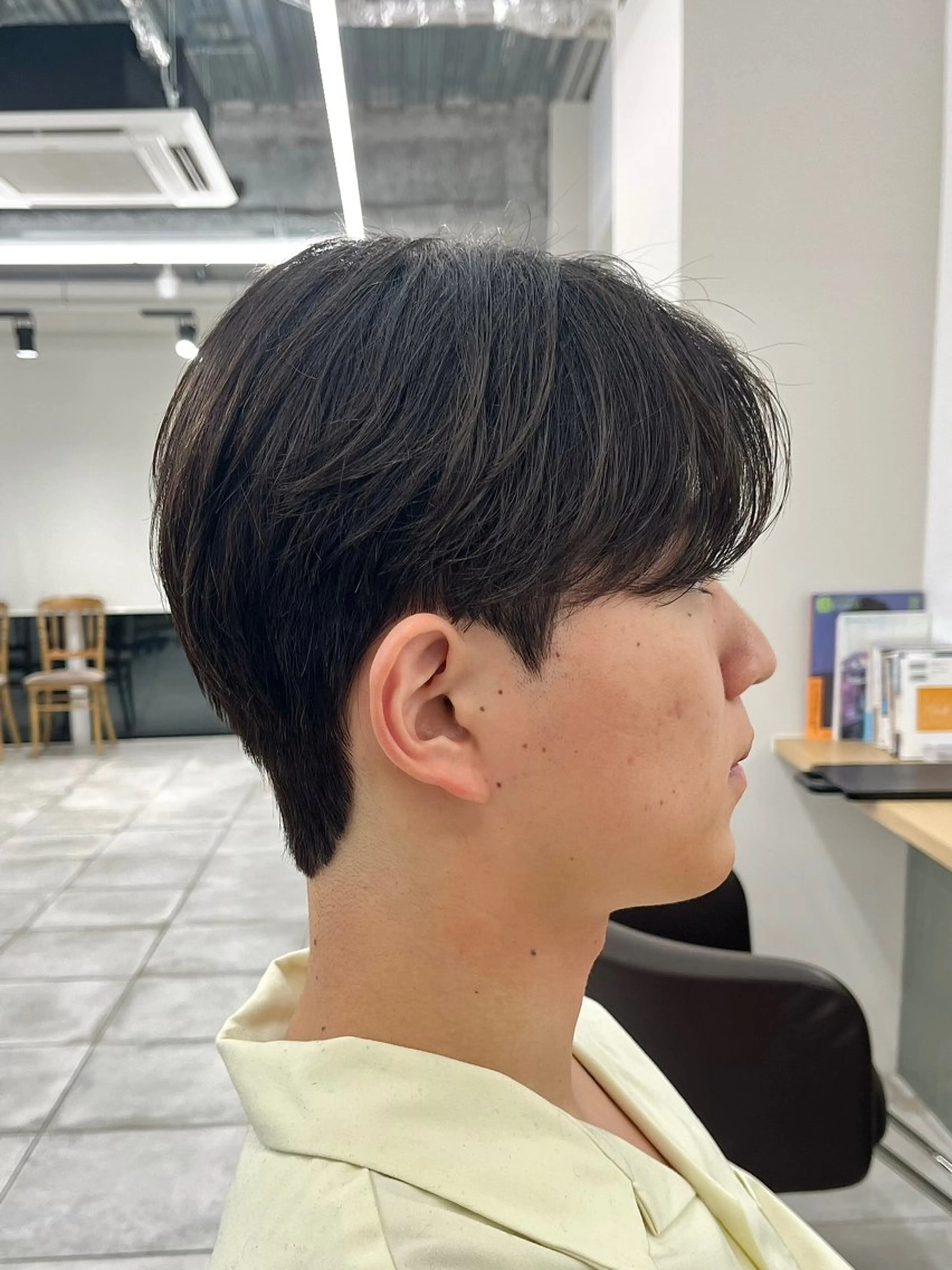 ショート パーマ メンズ カット パーマ トリートメント ヘアセット 🏆メンズヘア特化 🥇代表りんぺーのヘアスタイル