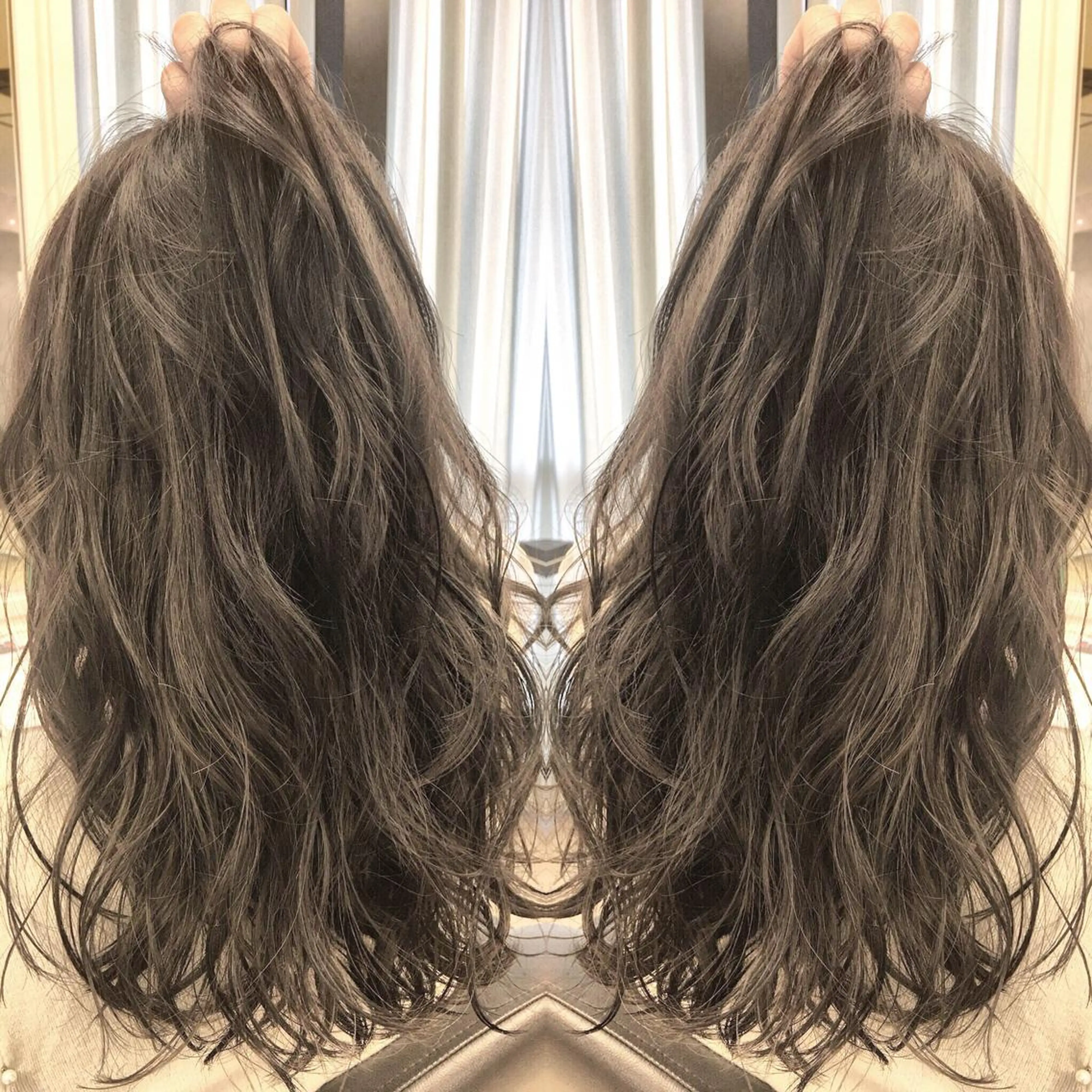 ロング カラー box  mico. mutsumiのヘアスタイル