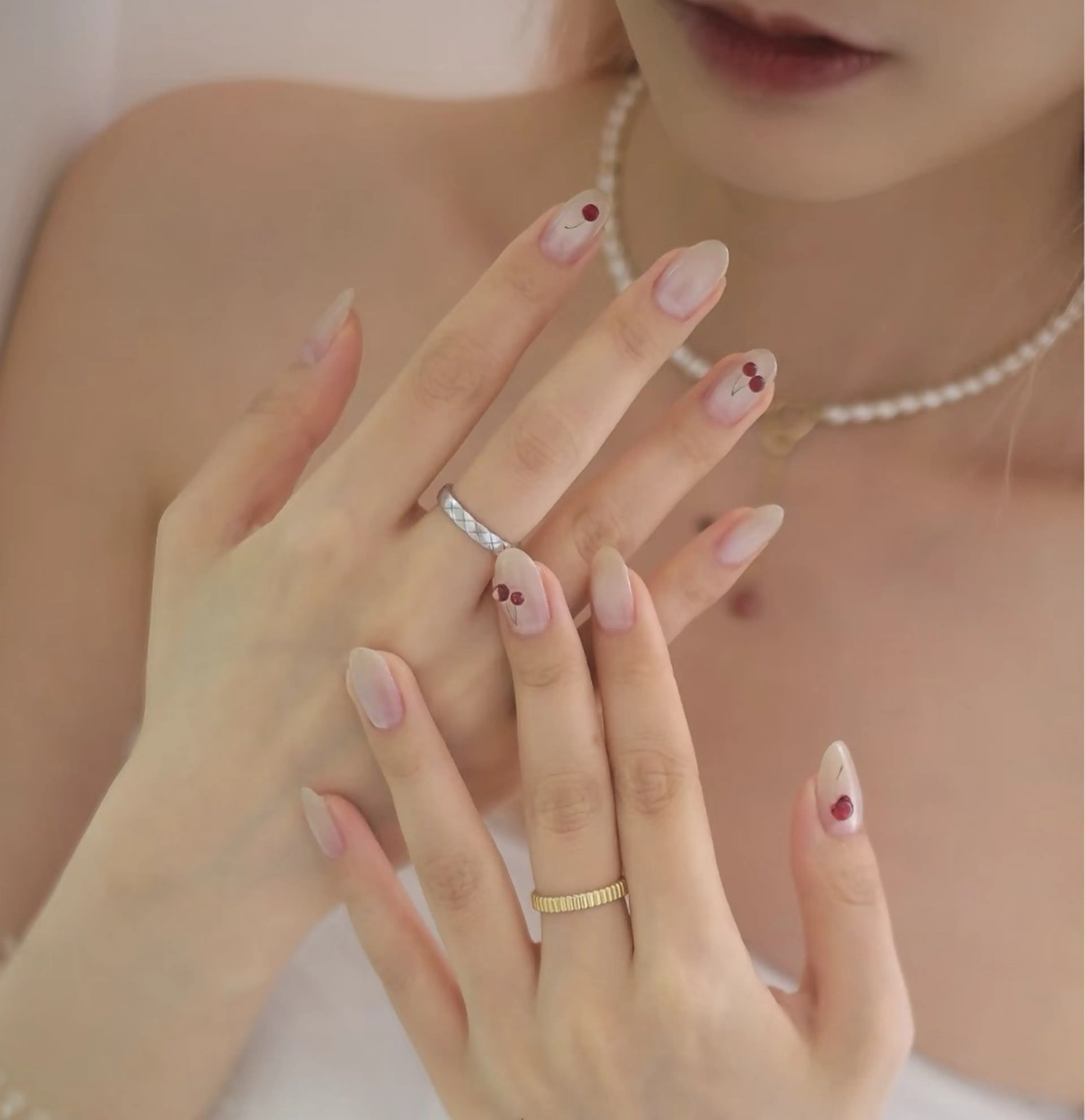 💗自爪💗デザインＡコースの写真