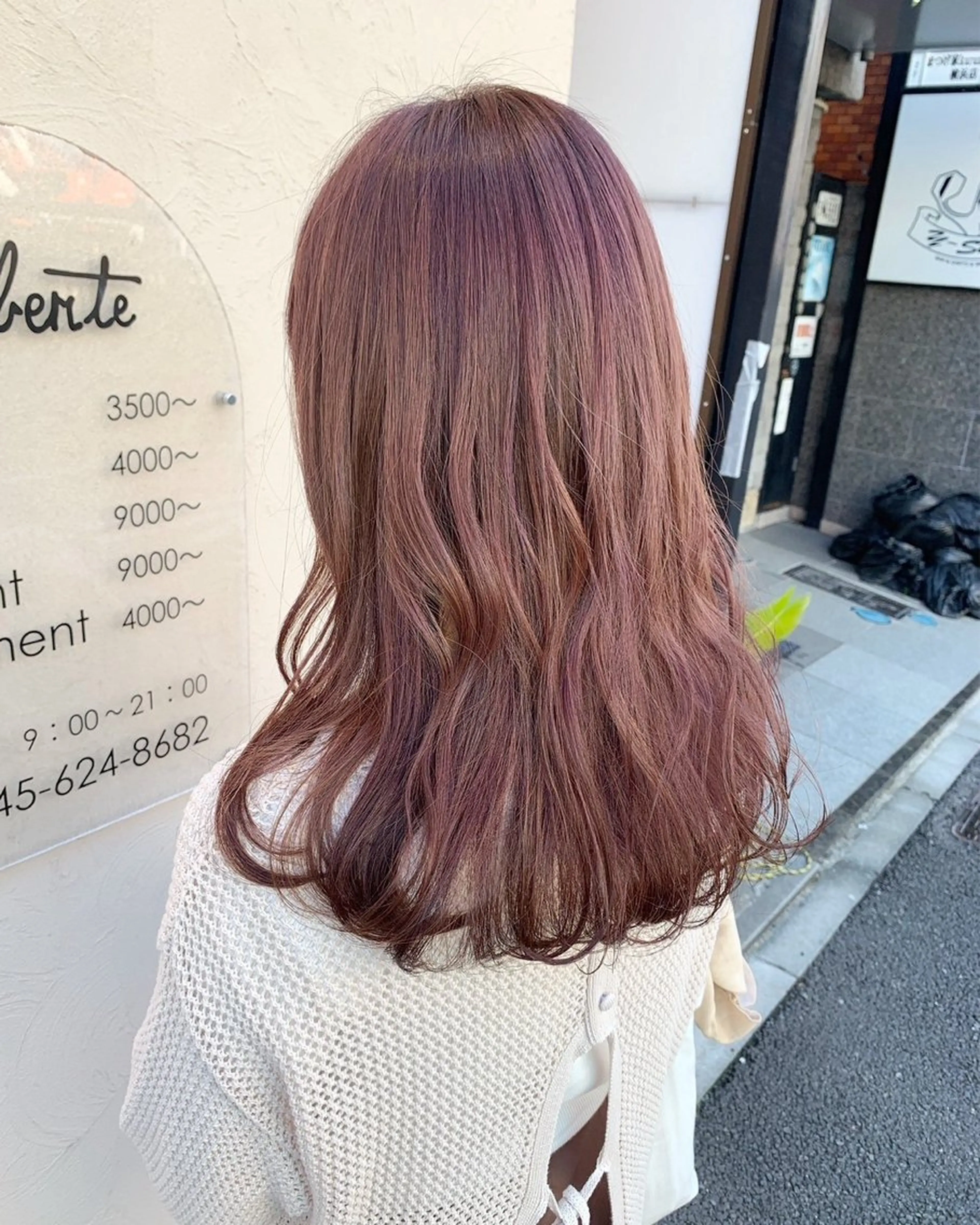 ロング カラー 田中 元規のヘアスタイル