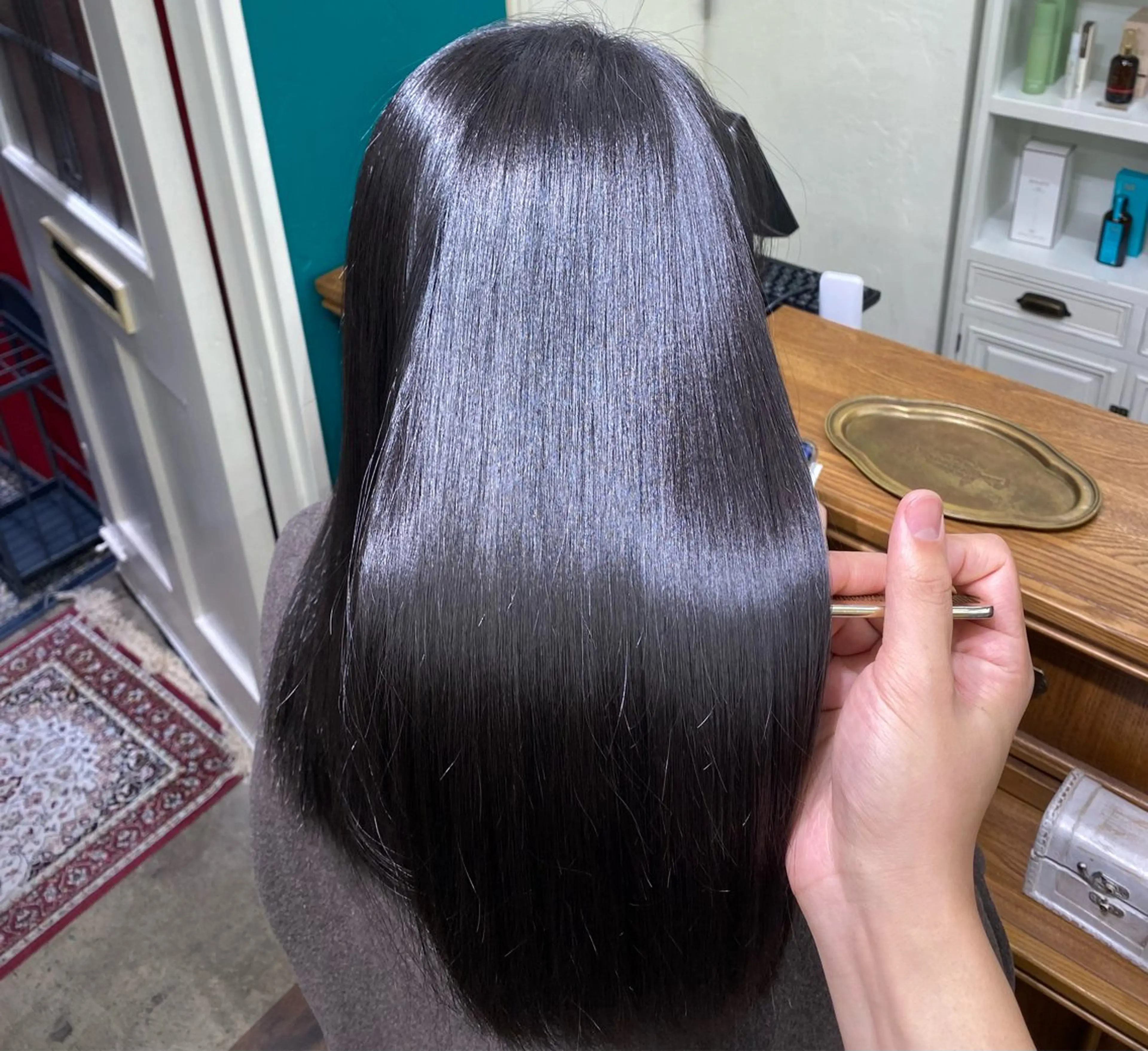 ロング カラー YUTA/艶髪/髪質 改善/メンズカットのヘアスタイル