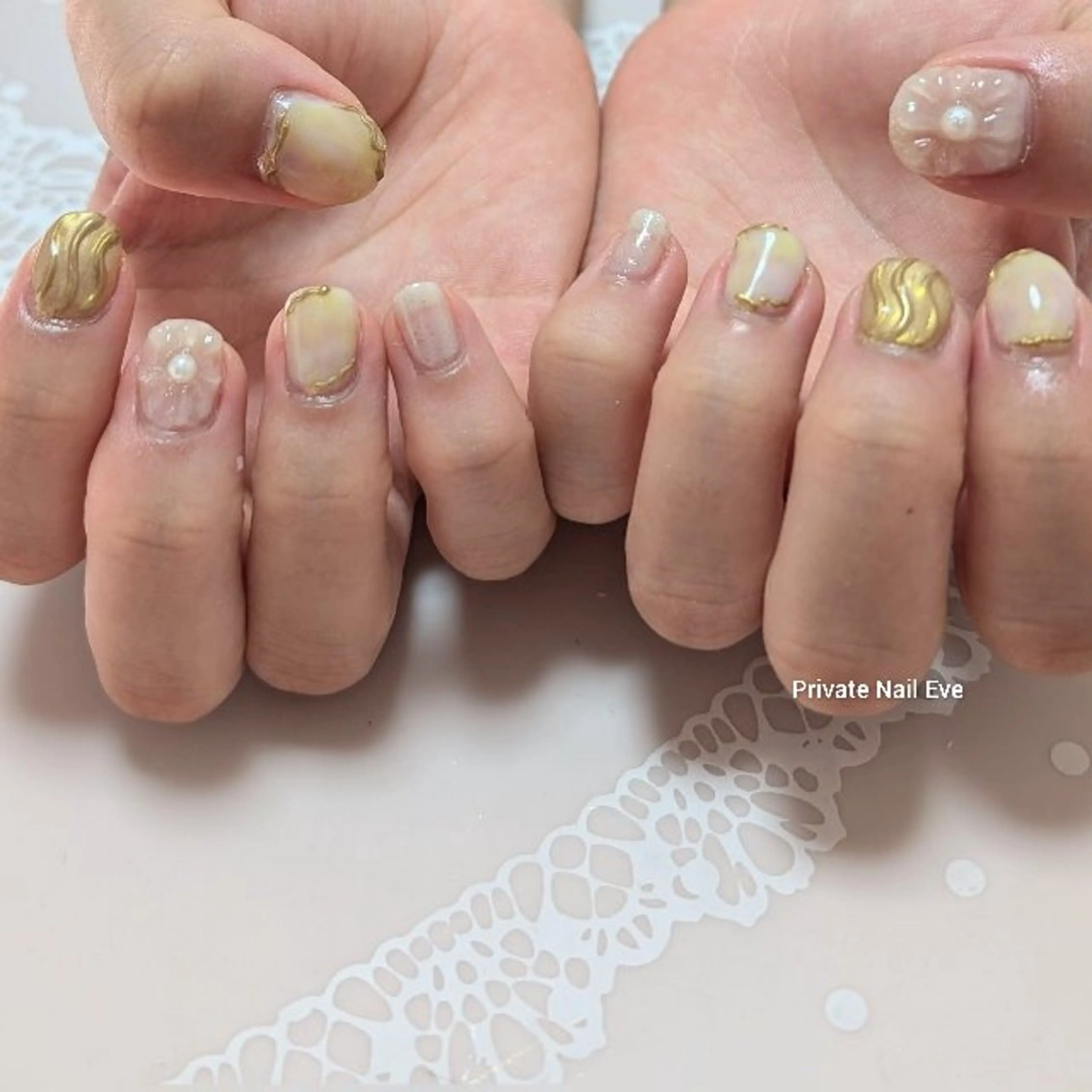 ネイル 持ち込み ニュアンスネイル ハンドネイル ネイル junkoのネイルデザイン