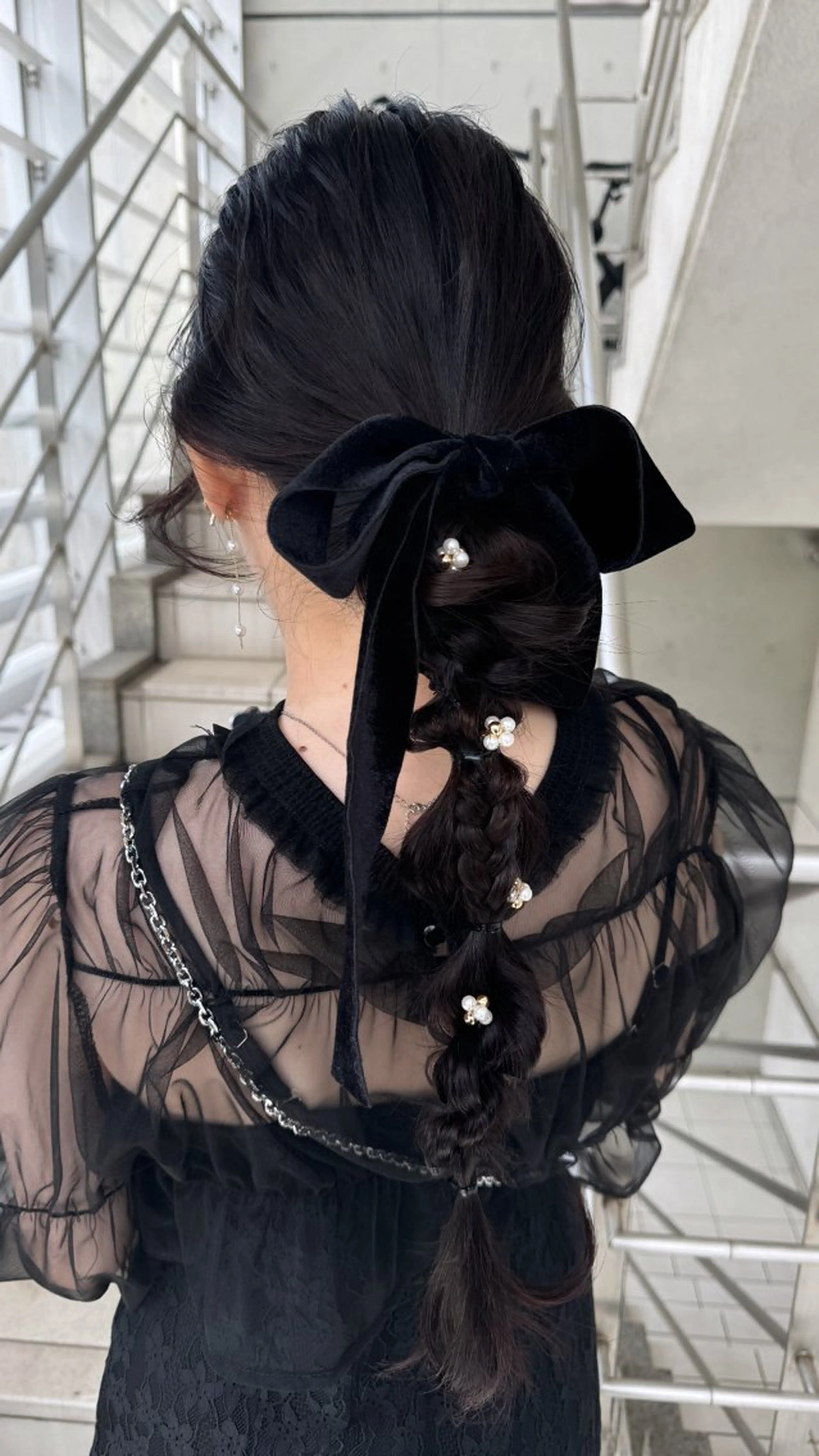 ロング ヘアアレンジ ヘアセット 椎葉 祐也のヘアスタイル