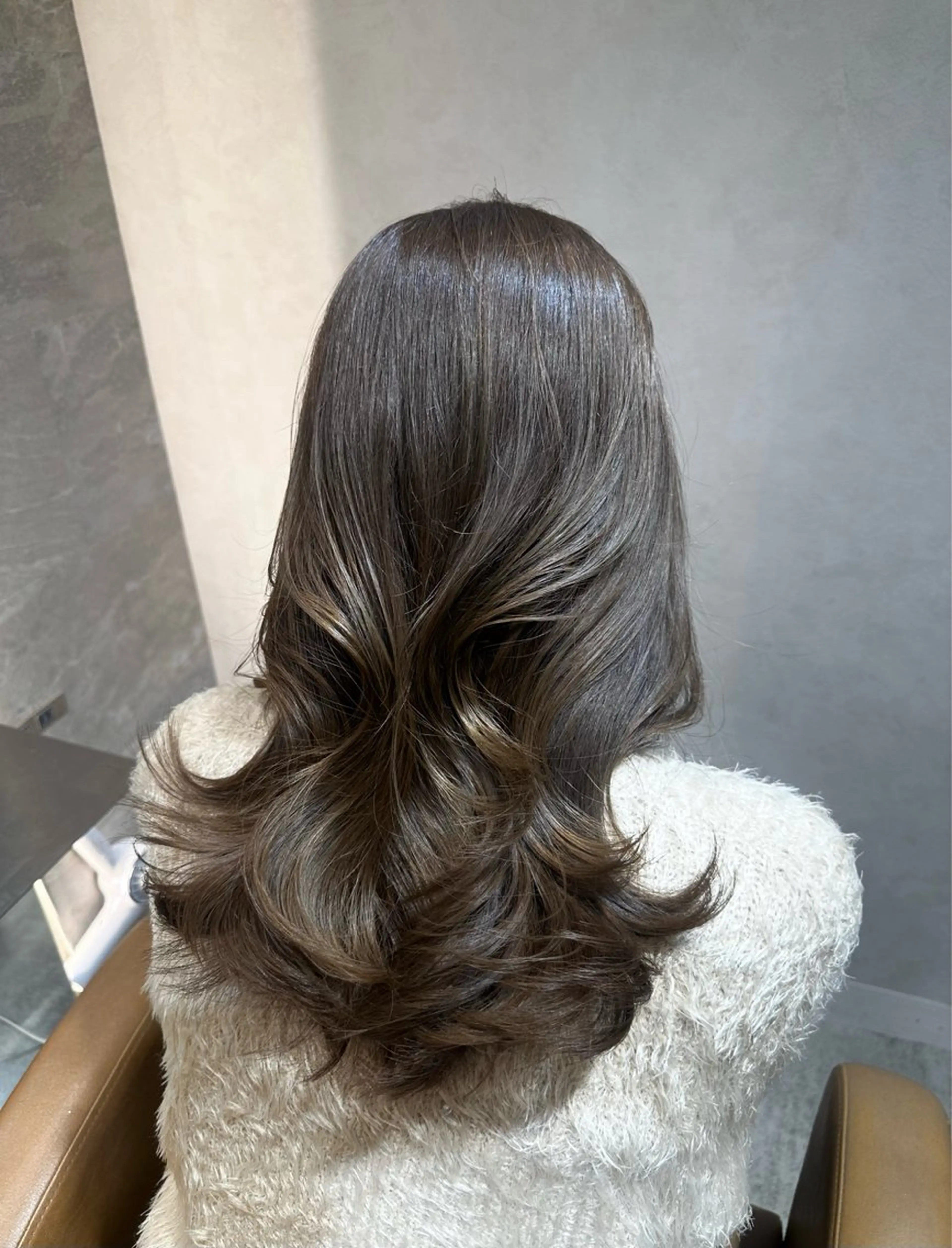 セミロング 髪質改善 銀座副店長/レイヤー /髪質改善/田島のヘアスタイル