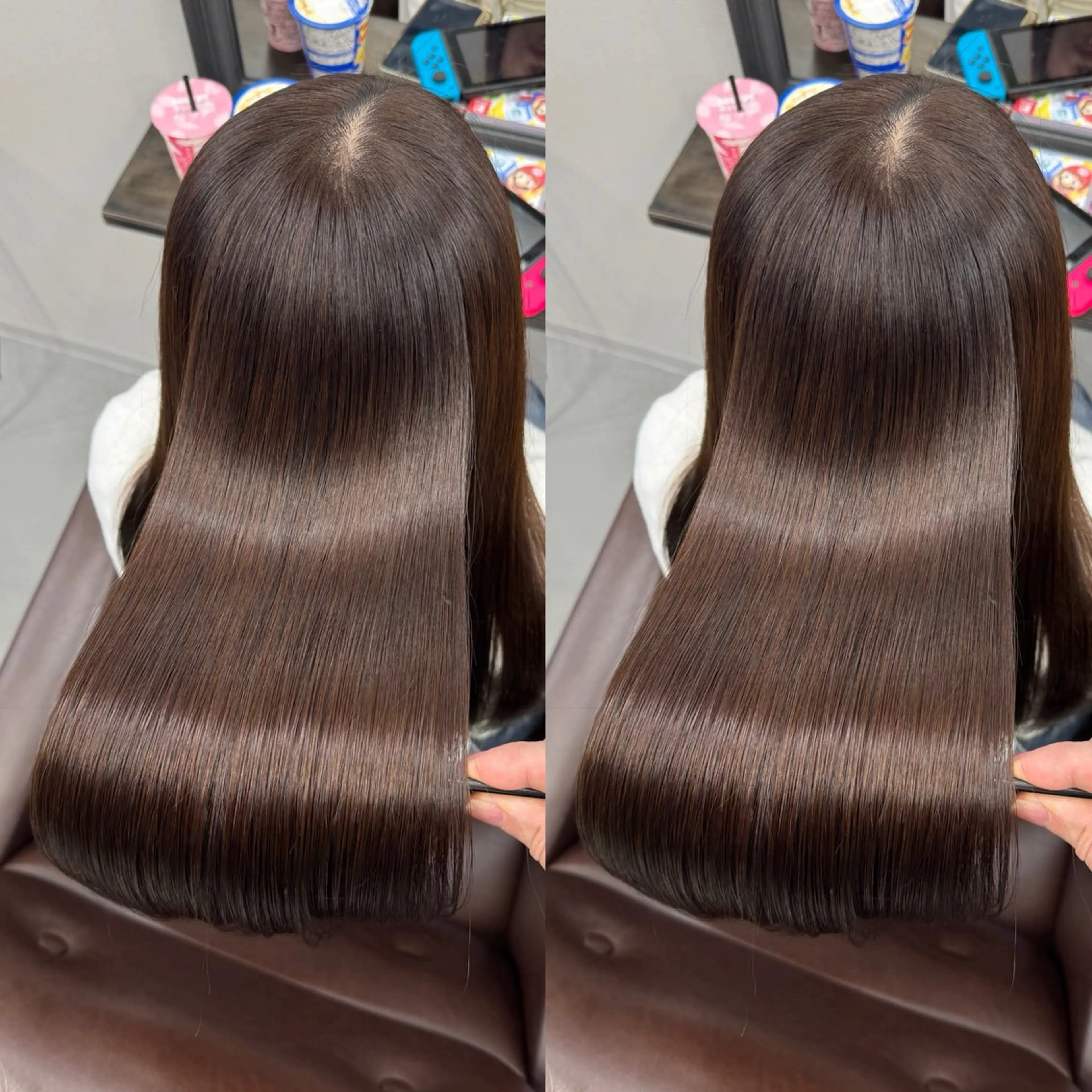 ロング XYZ所属・縮毛矯正/髪質改善 韓国風/MIKIYAのヘアスタイル