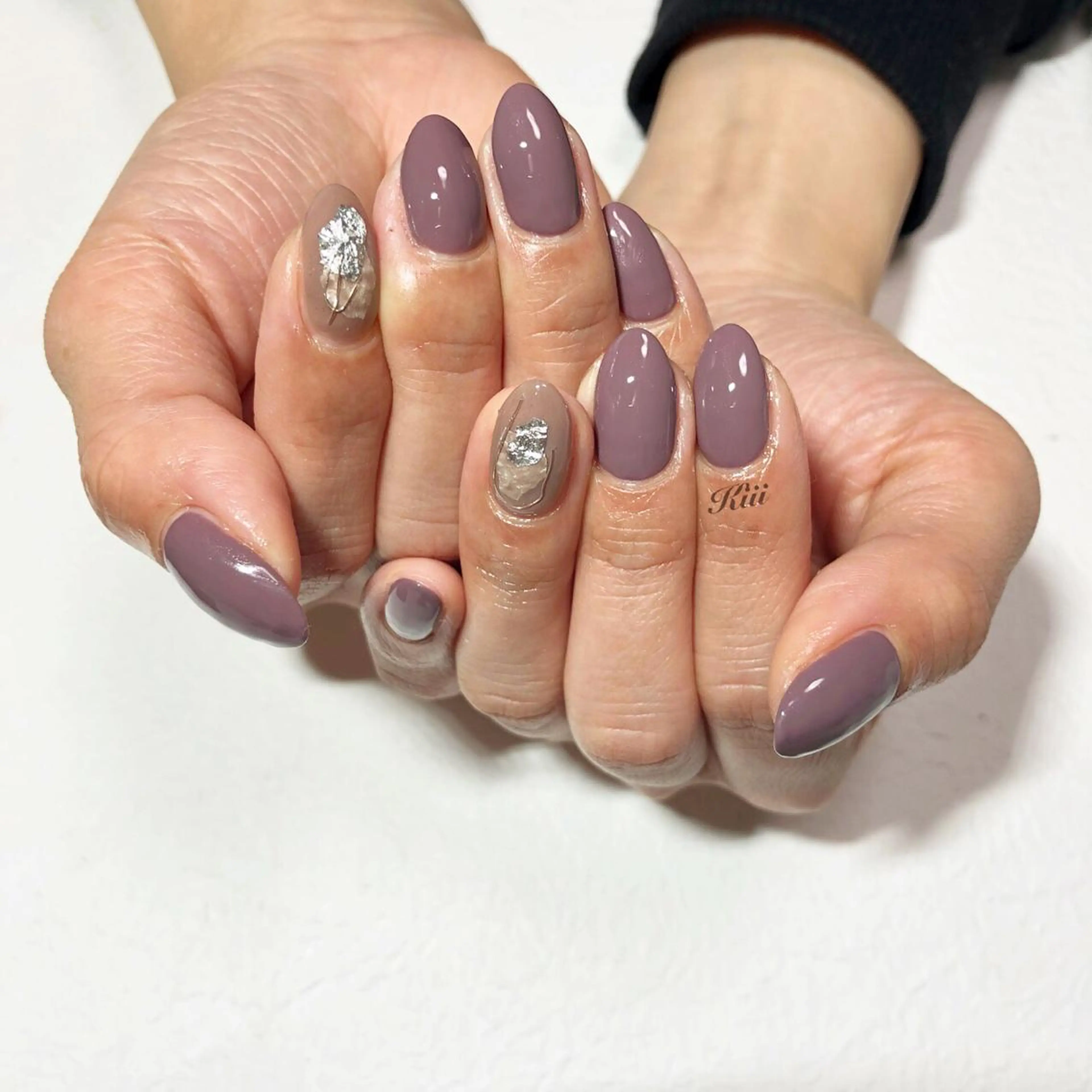 ネイル ハンドネイル フットネイル kiii.__ ✴︎*のネイルデザイン