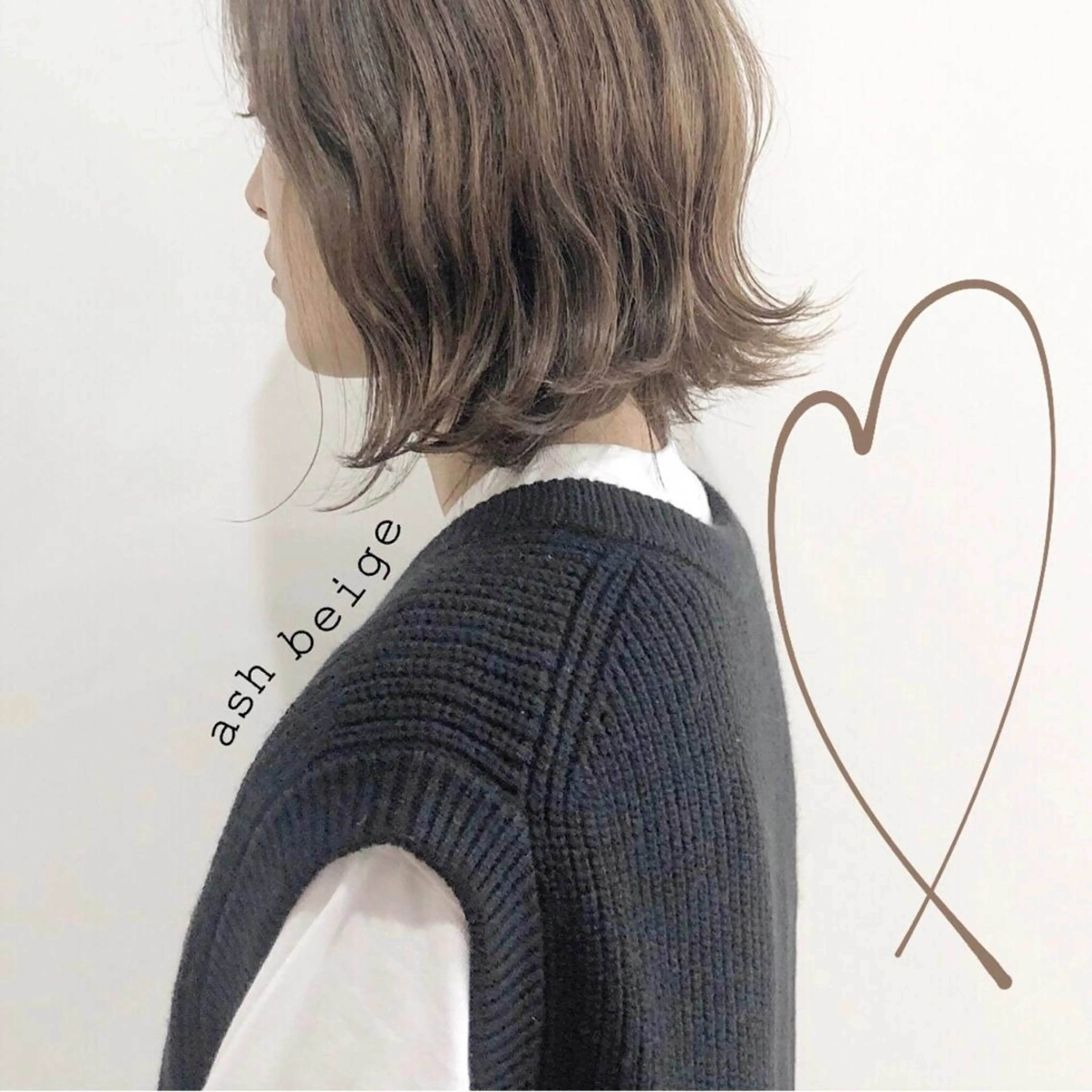 ショート カラー お洒落パーマ/ 艶カラー/michiのヘアスタイル