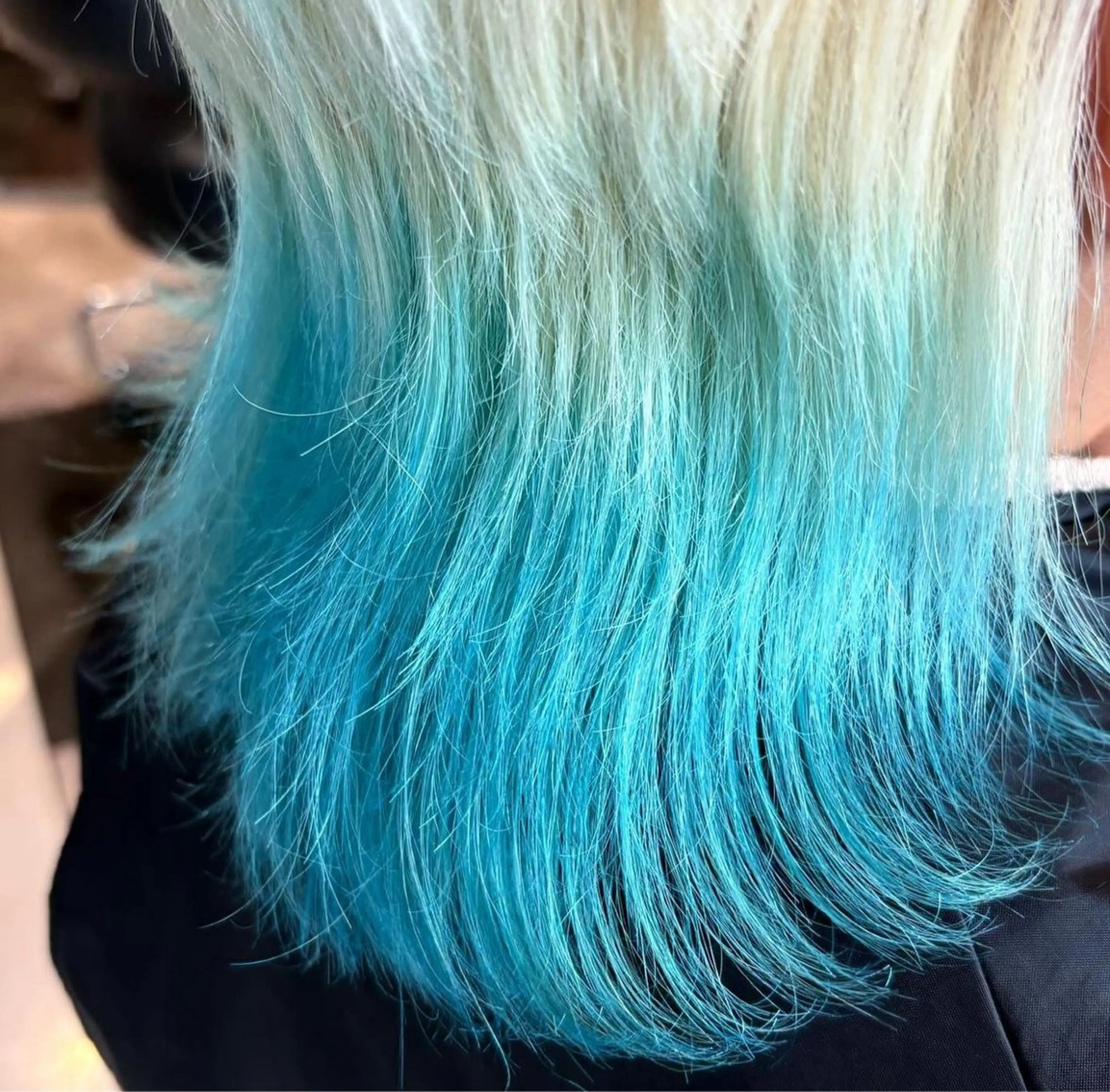 ミディアム カラー ヘアカラー トリートメント ブリーチ/ヘアケア/ 艶髪/イギチハルのヘアスタイル