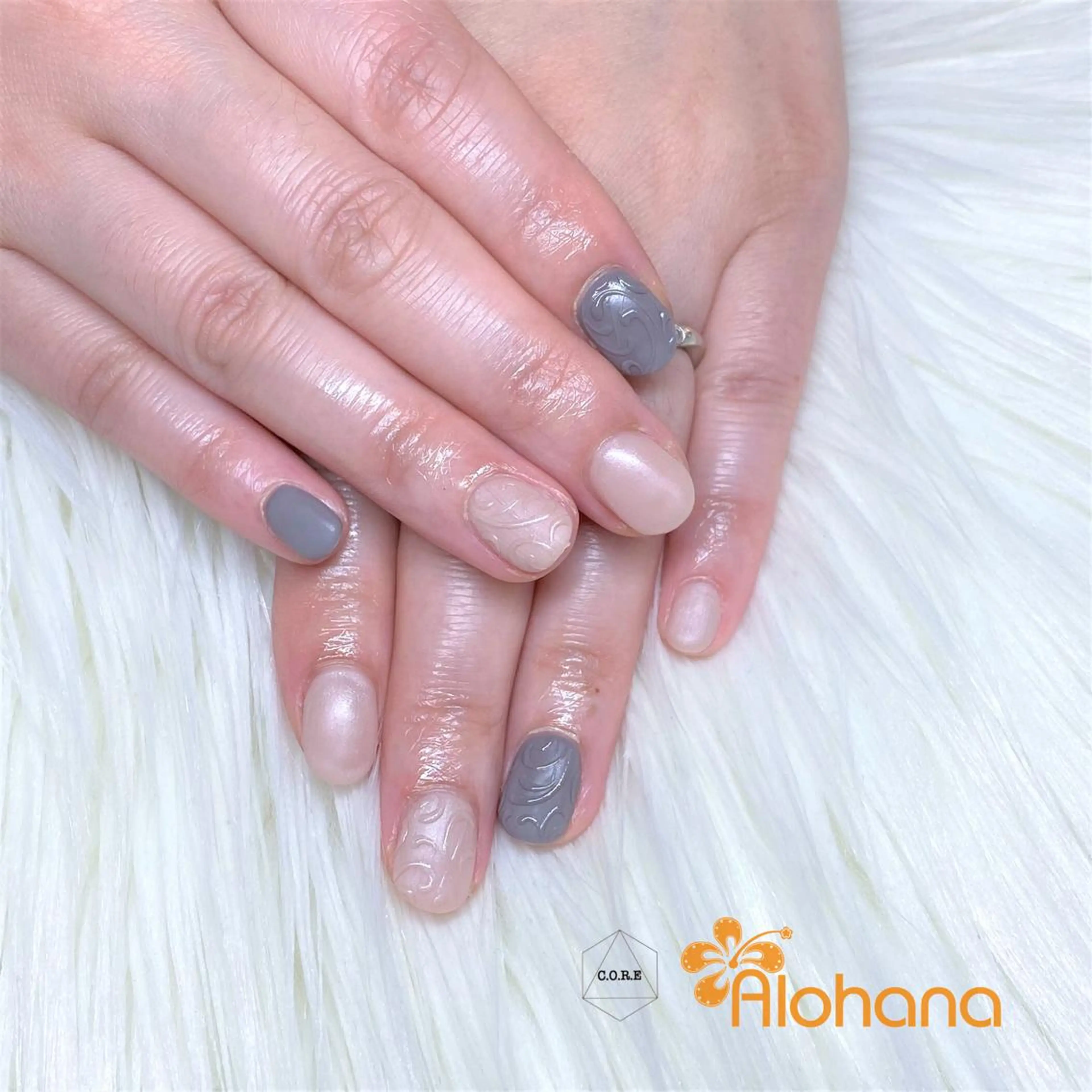 ネイル ハンドネイル Alohana所属・Alohana Minaのネイルデザイン