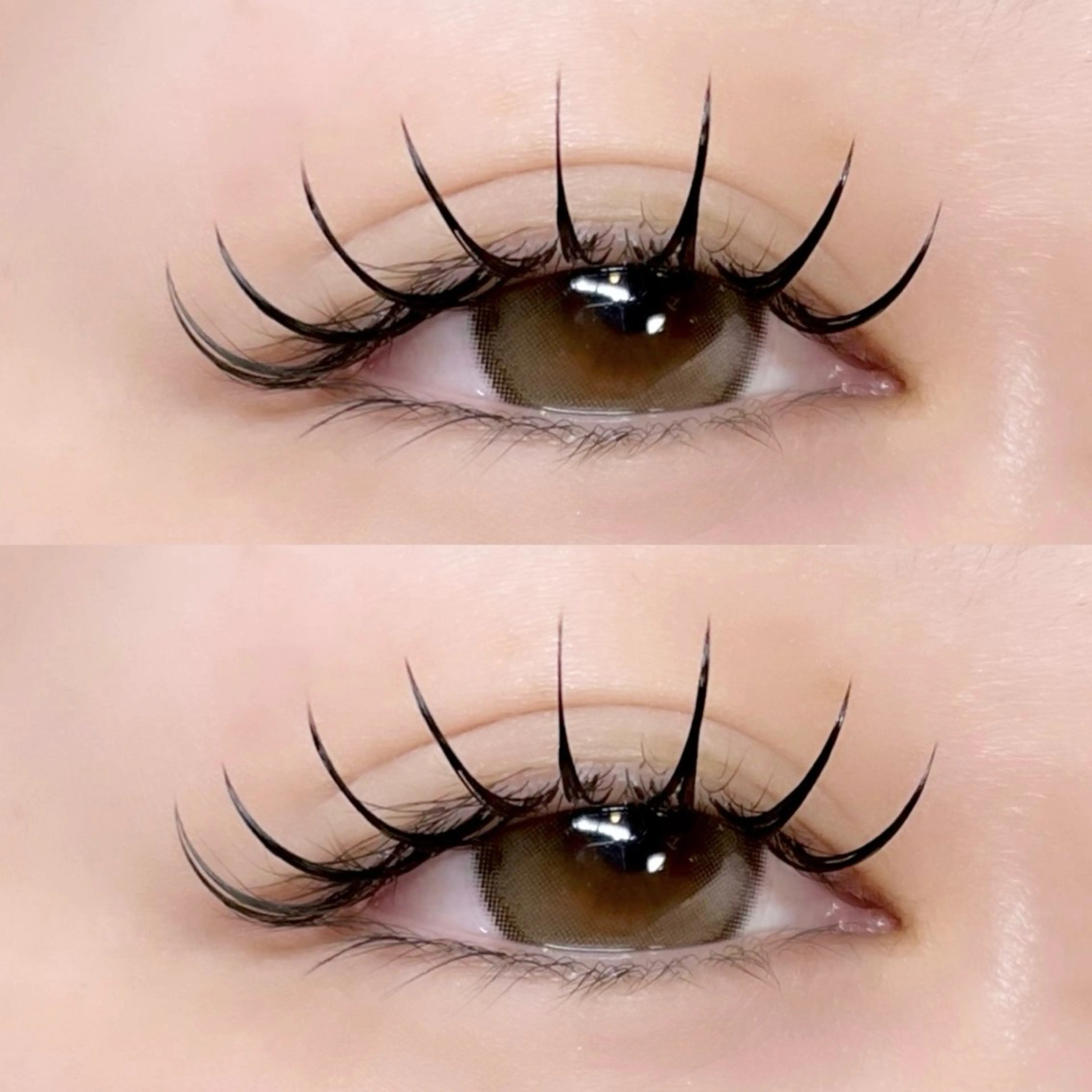 🦋【12月、1月限定】🦋"大人気"フラットロック80束(コーティング＆アイシャンプー込み)他店オフ¥1,000の写真