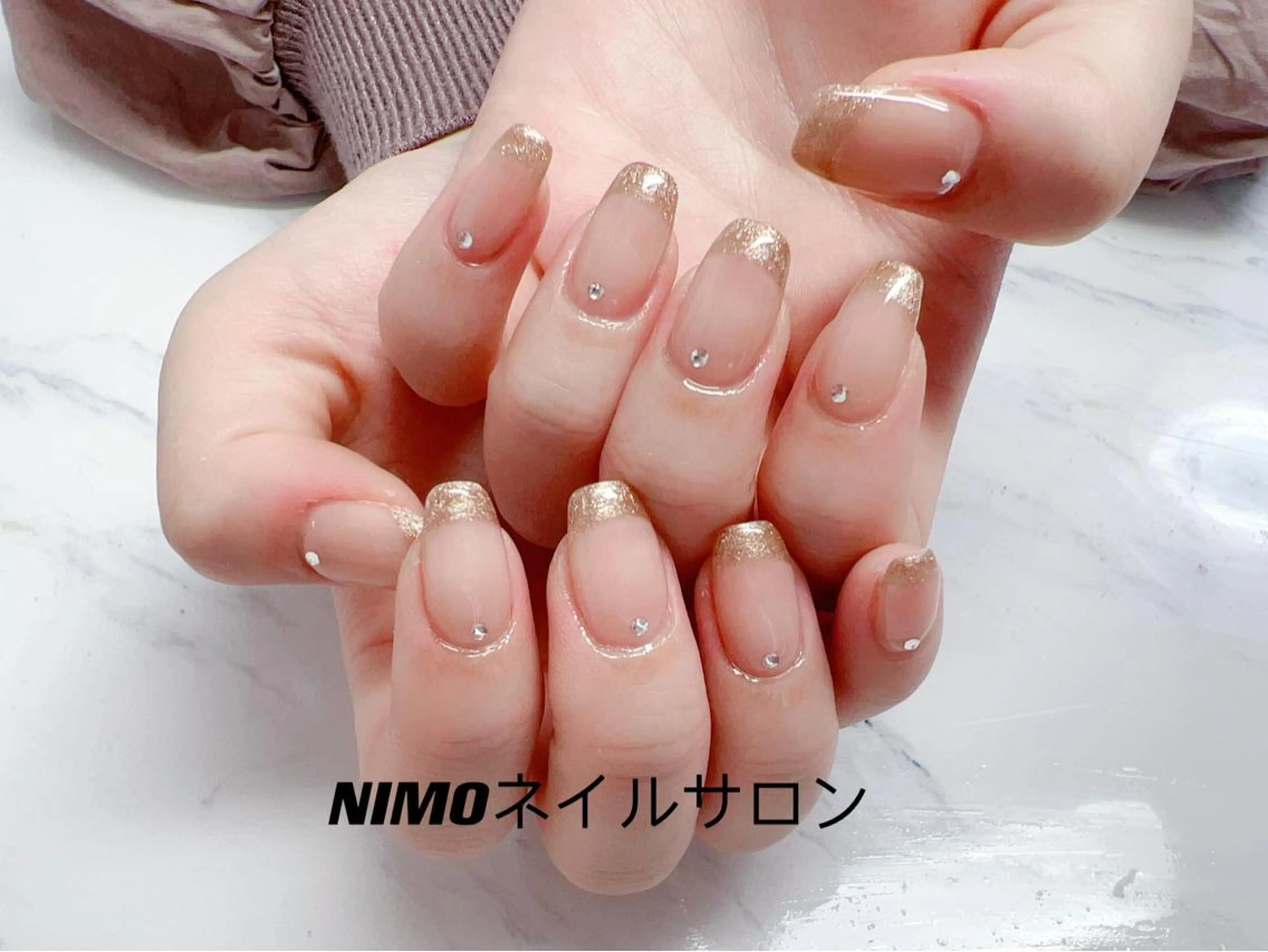 カラー ネイル ハンドネイル ハンドケア NIMO ネイルサロンのネイルデザイン