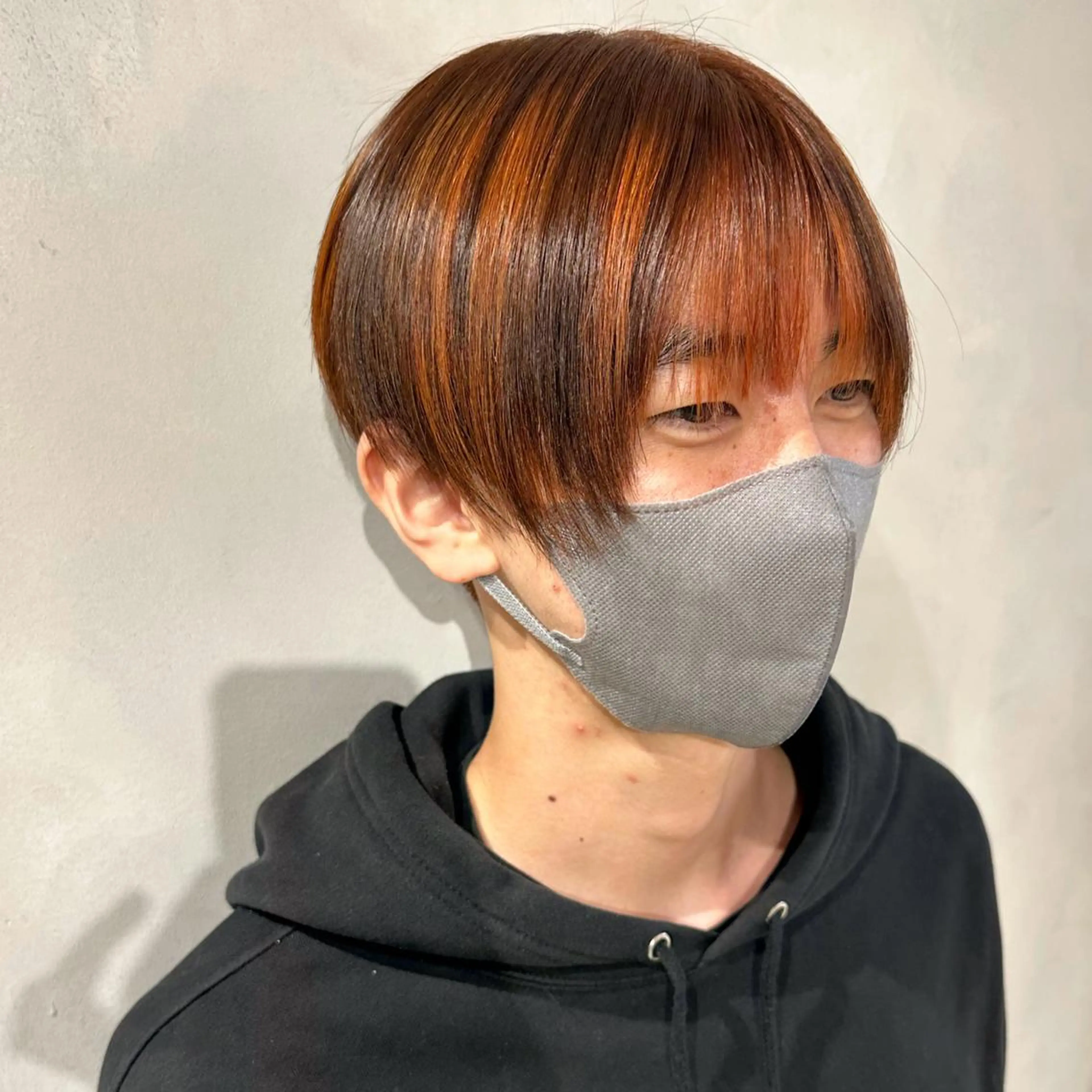 ショート カラー メンズ カット ヘアカラー トリートメント デザインカラー/パー マ🦖外岡咲希🦖のヘアスタイル