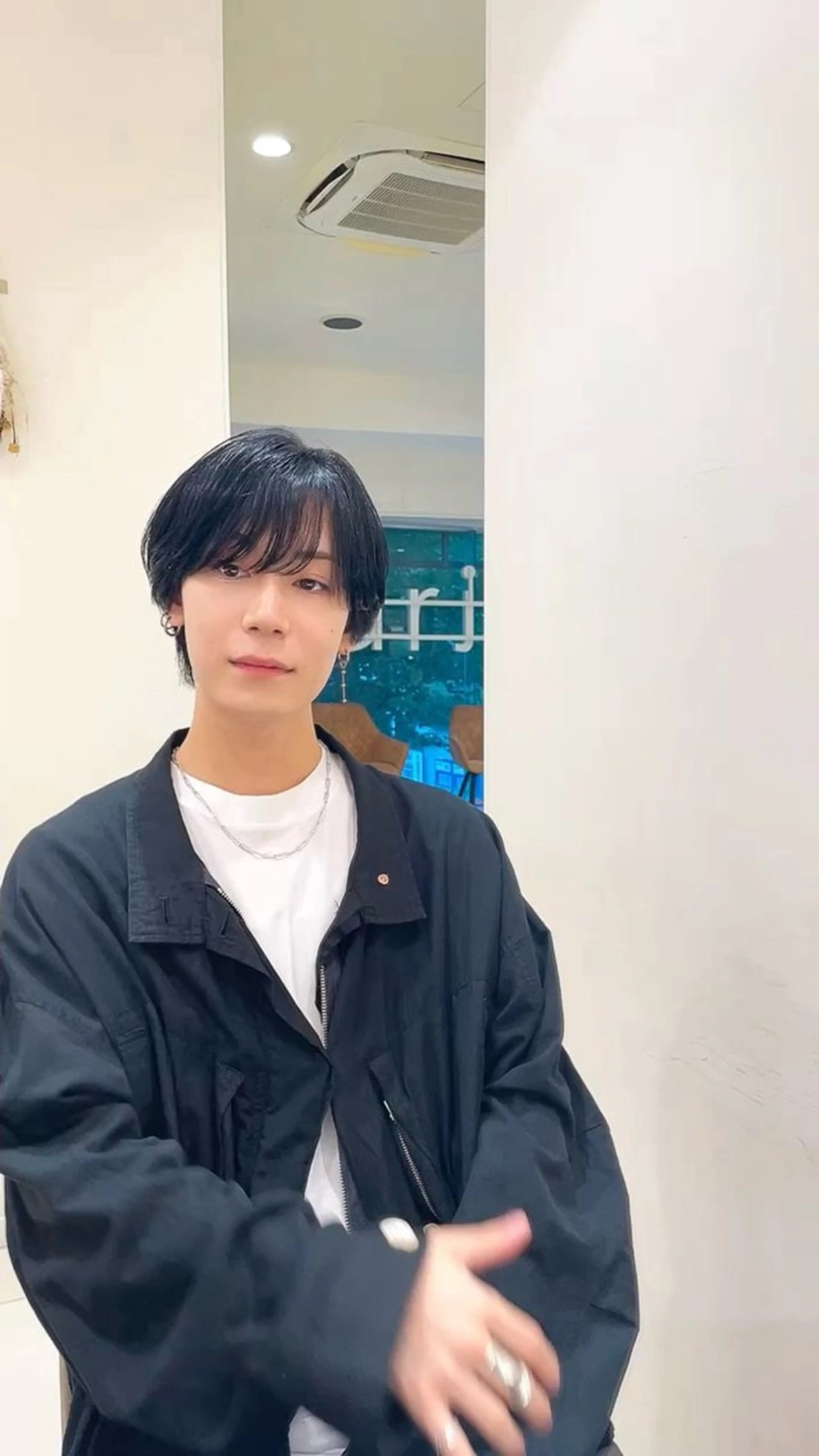 メンズ マッシュ カット ヘアセット メンズ縮毛矯正 ブリーチカラー/まやのヘアスタイル