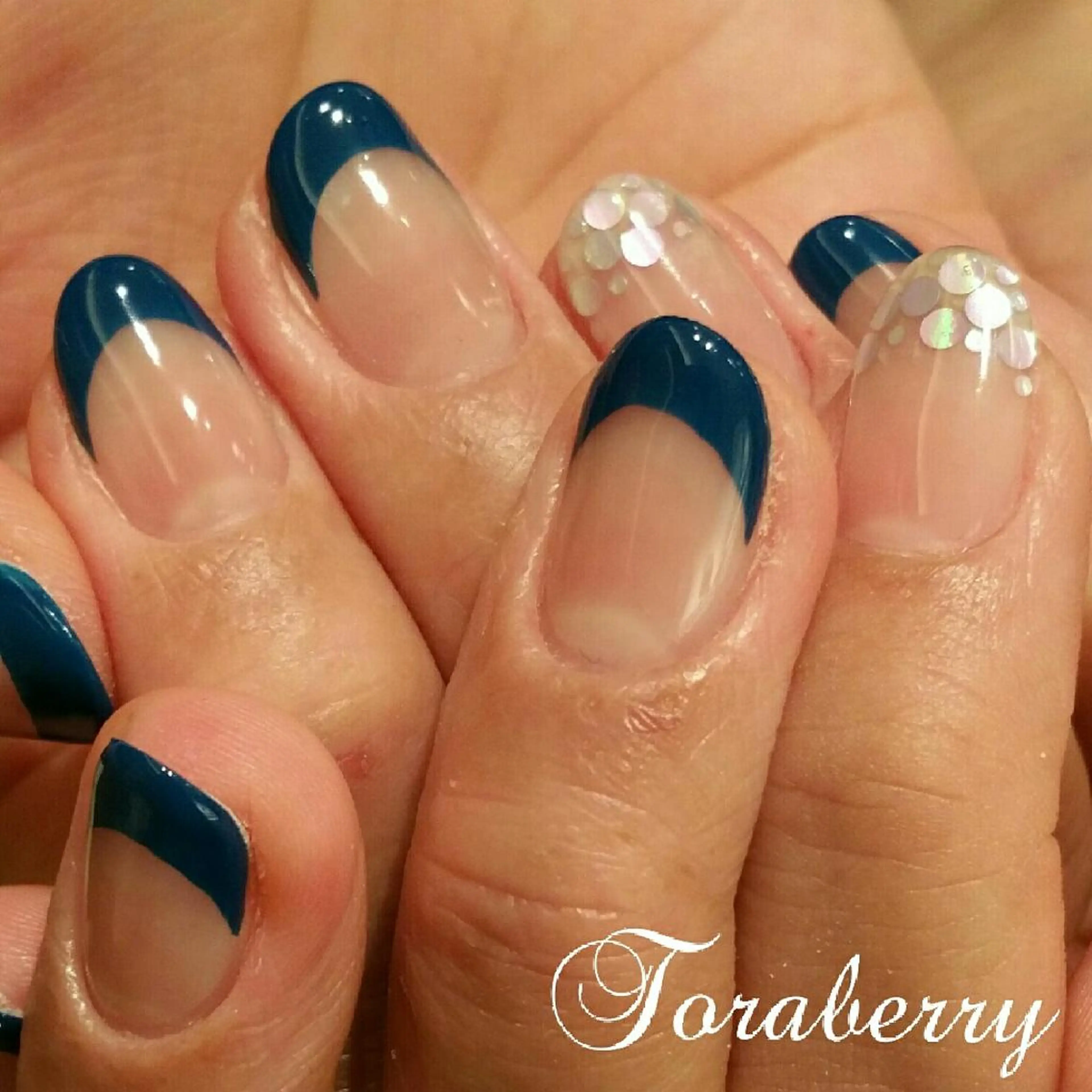 ネイル フレンチネイル ネイリスト なつみのネイルデザイン