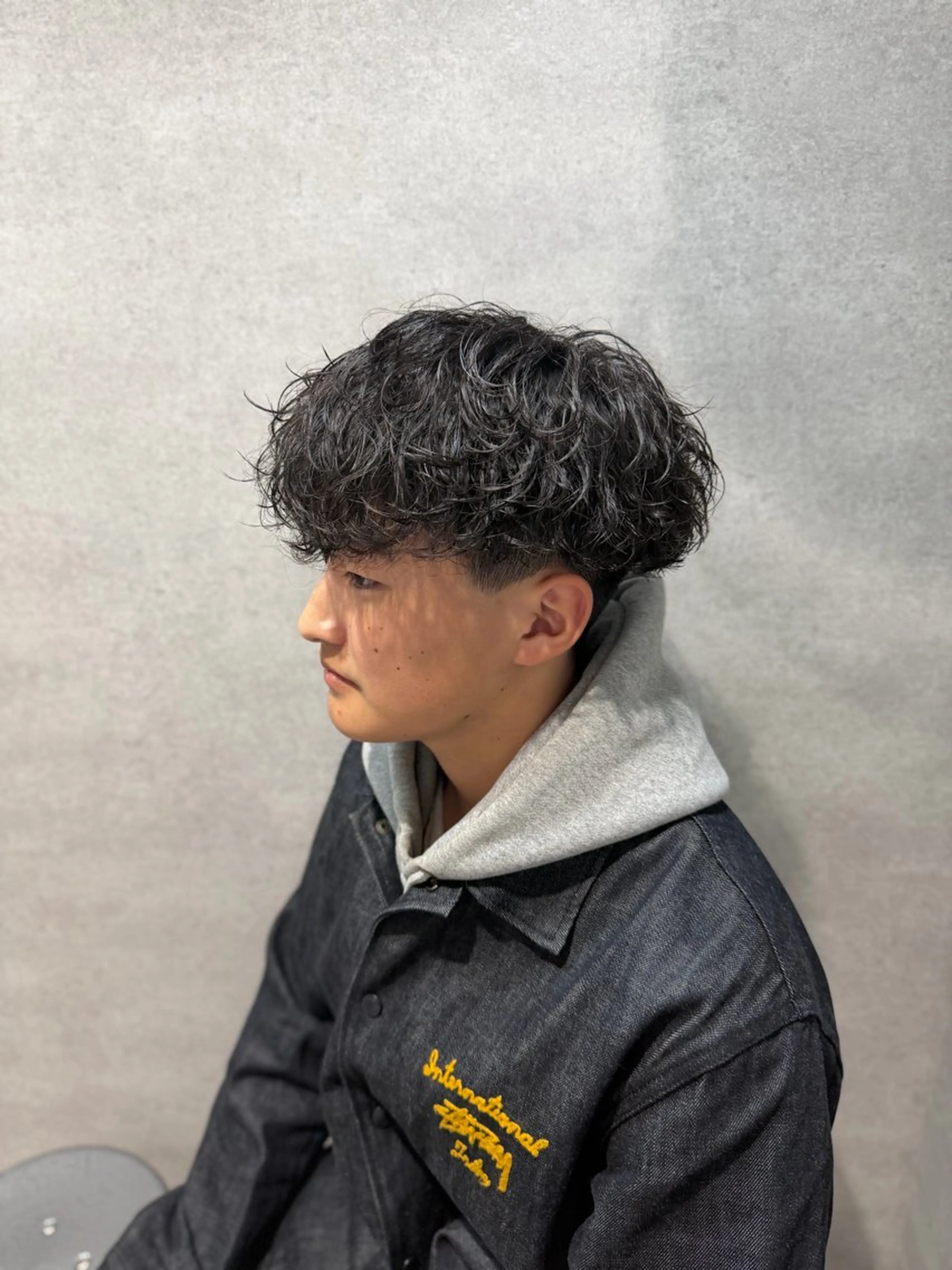 パーマ メンズ メンズ🐺カラー／ 垢抜け🔥木村晴希のヘアスタイル