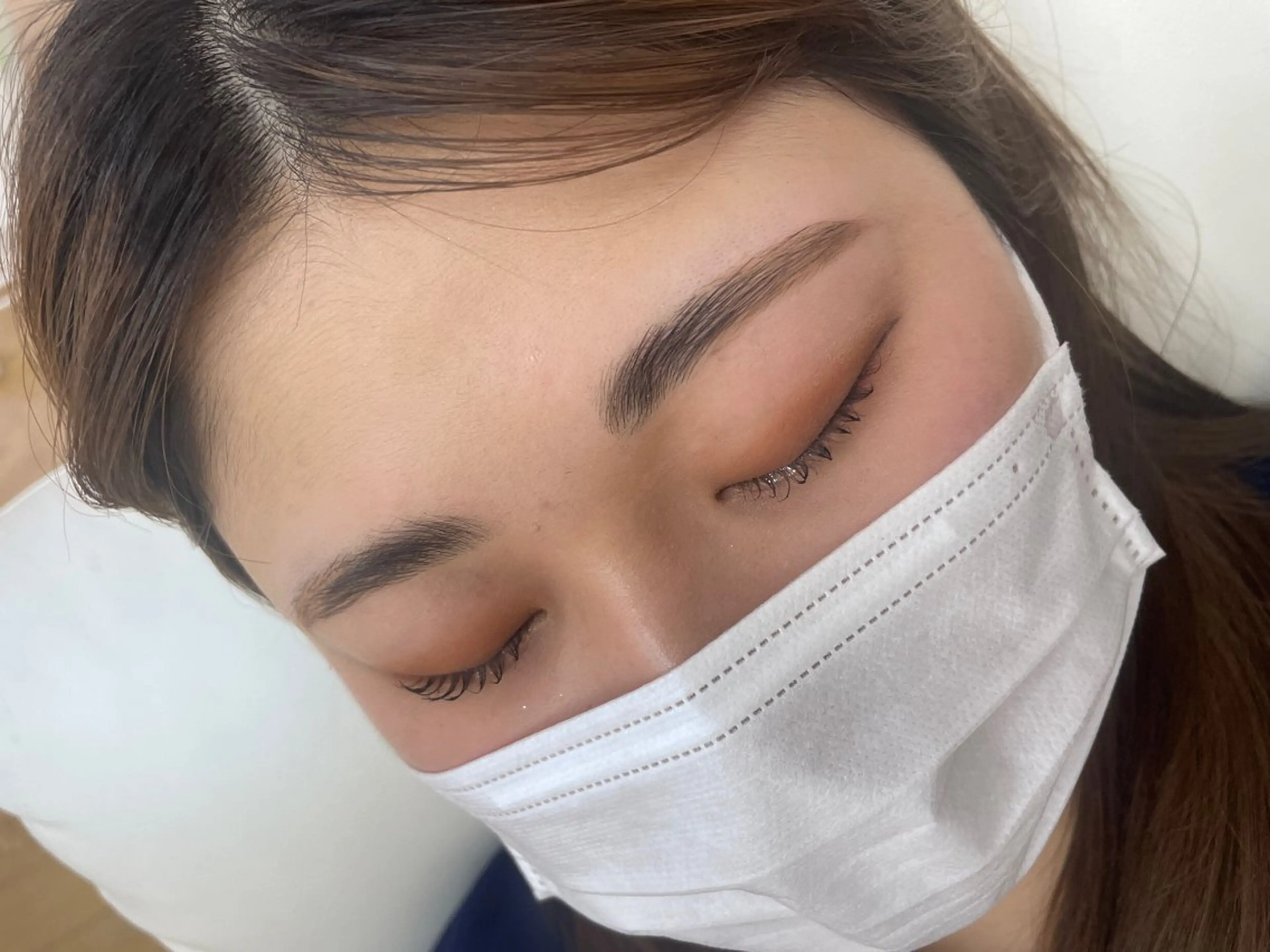 アイブロウ alu所属・マキノ キョウカのヘアスタイル