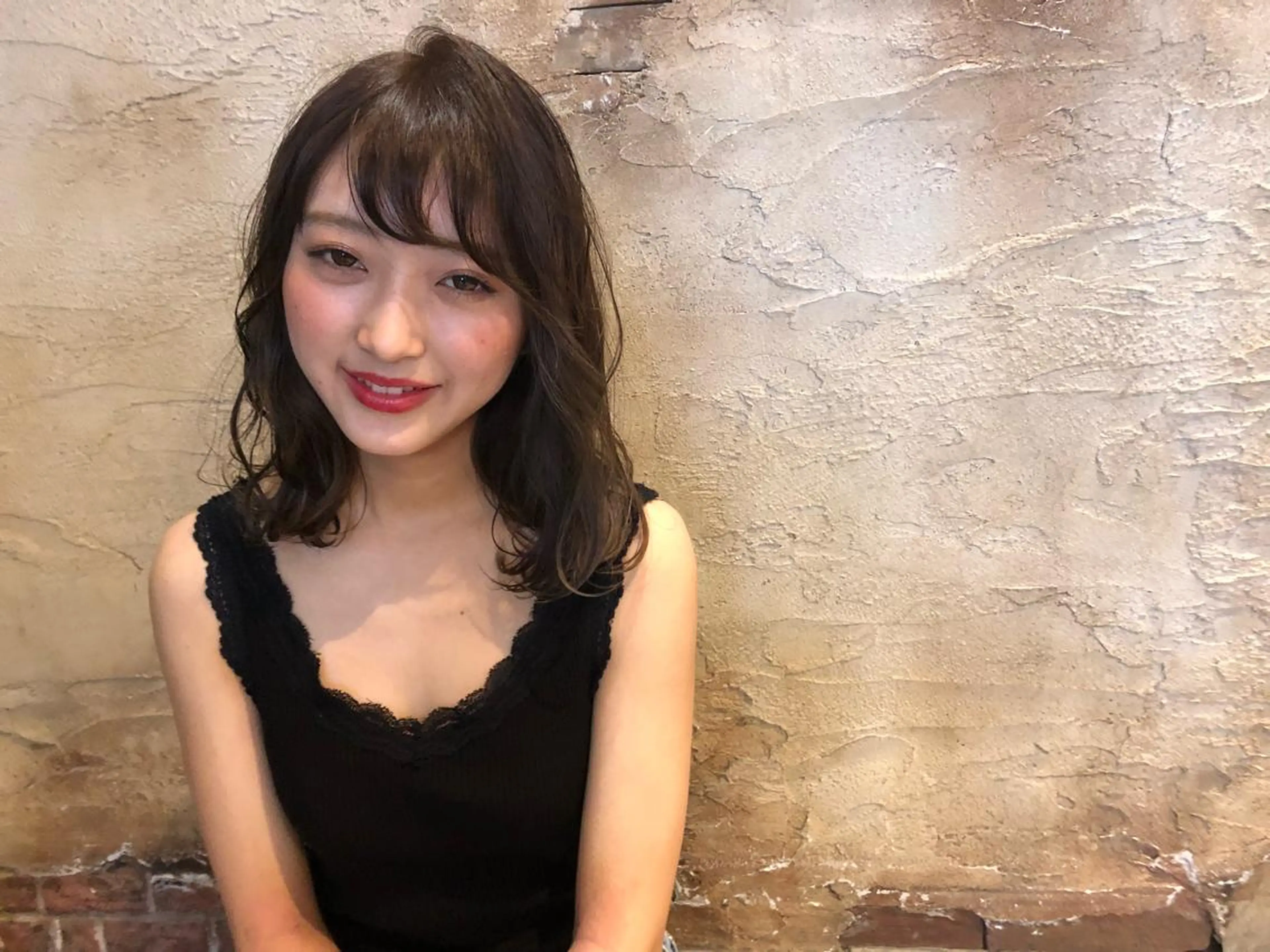 セミロング GLROW haruhiのヘアスタイル