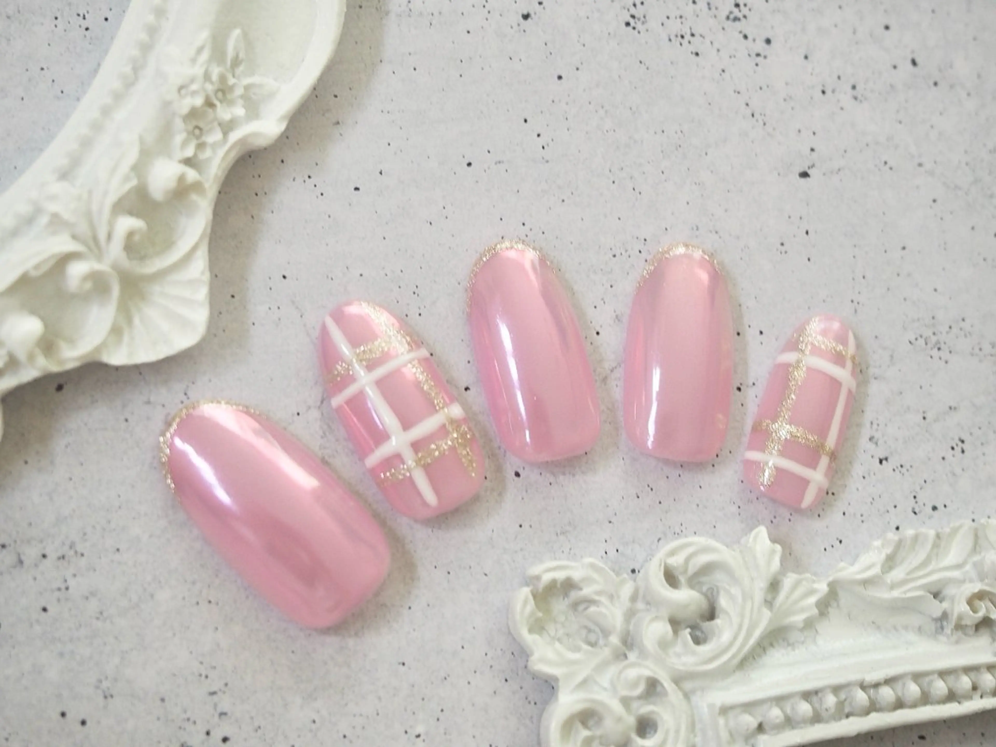 ネイル シンプルネイル nail salon treat あいのネイルデザイン