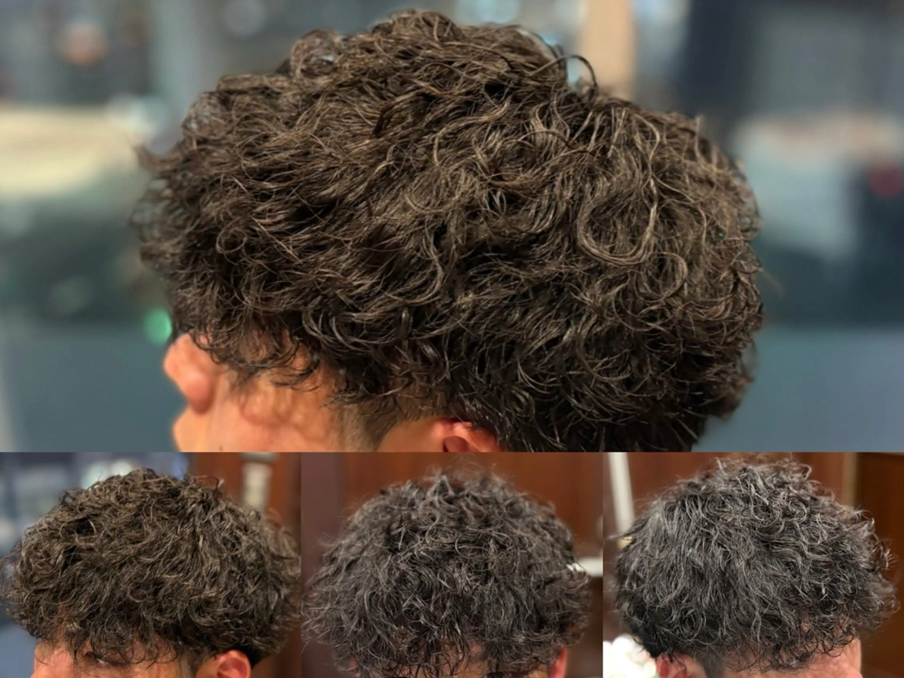 ミディアム パーマ メンズ ミディアムパーマ マッシュ メンズパーマ 波巻きパーマ ヒロ銀座ヘアーサロン六本木店所属・藤沼 唯斗※注意事項必読※のヘアスタイル