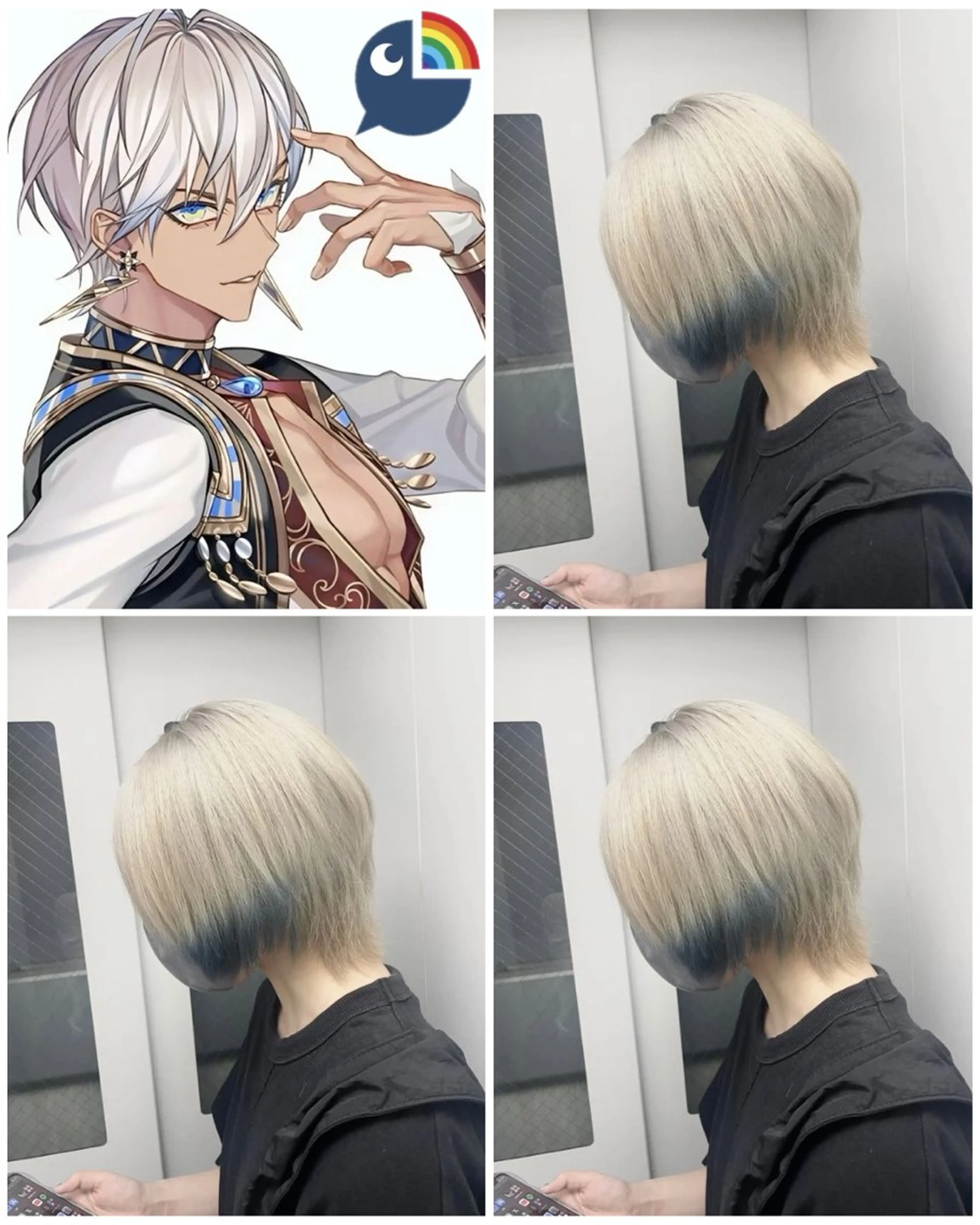 ショート MEKI 𓃠‪のヘアスタイル