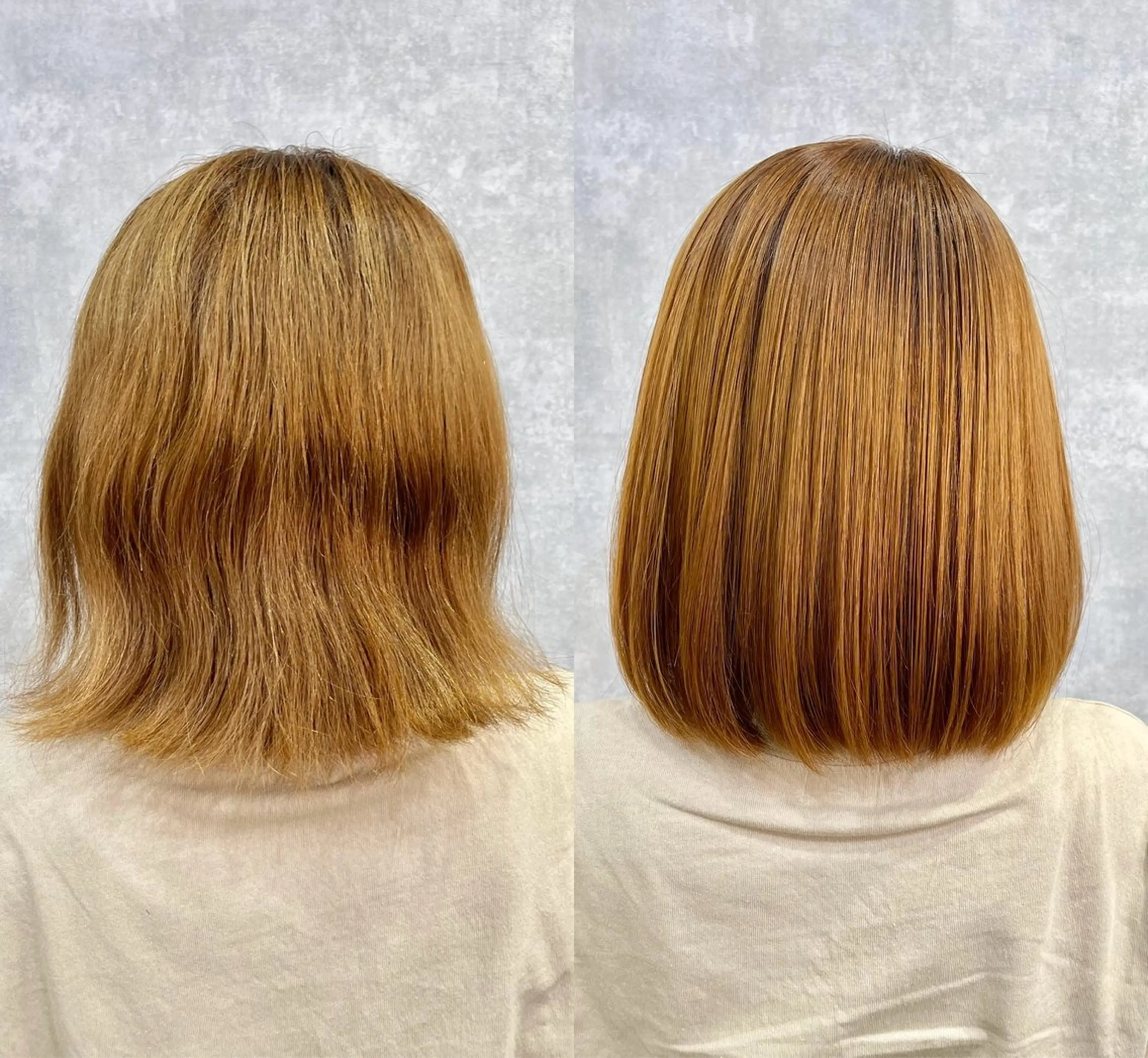 ミディアム 縮毛矯正 福島 和弥のヘアスタイル