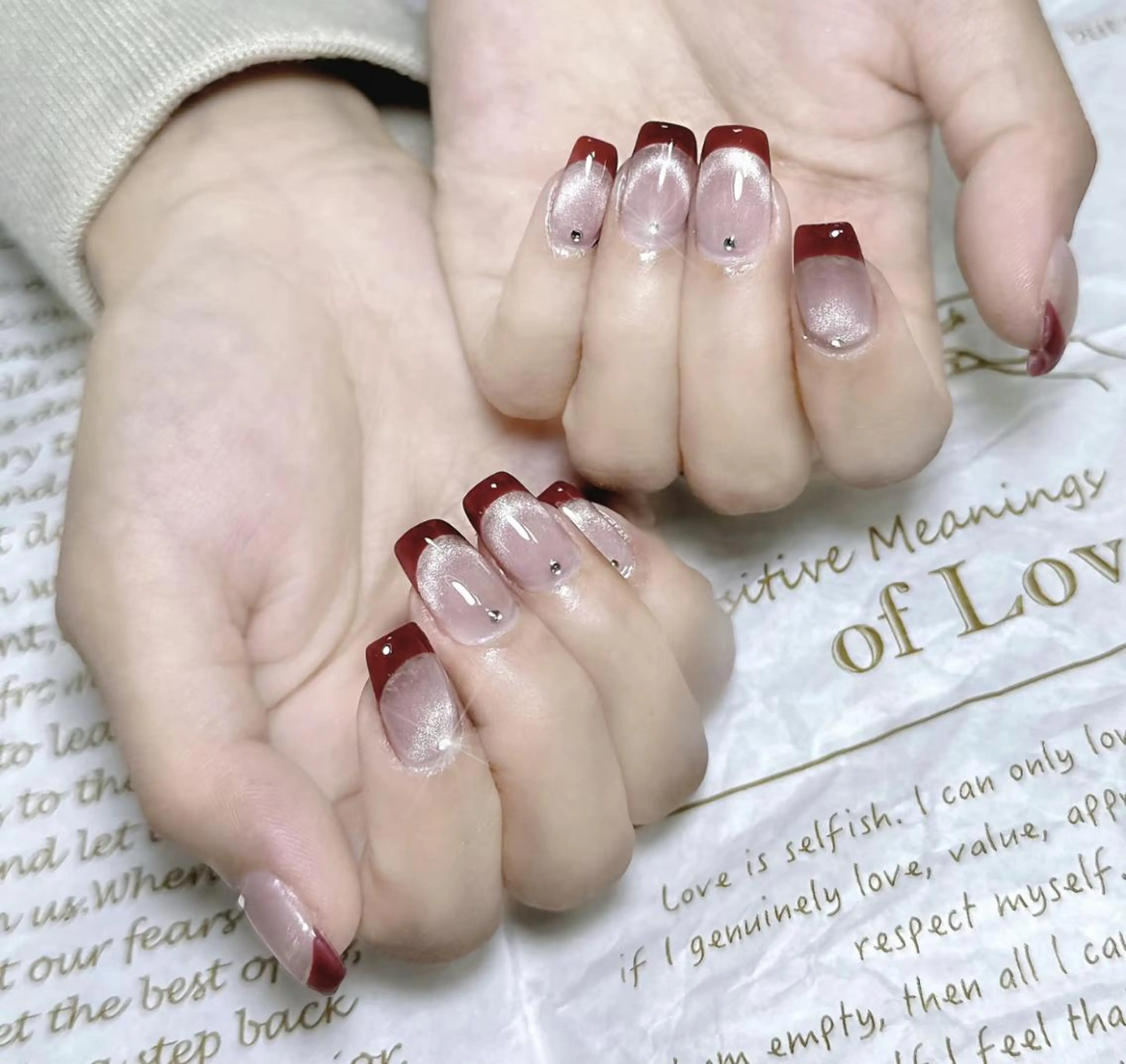 ネイル ハンドネイル ハンドケア 🍑 momo_nailのネイルデザイン